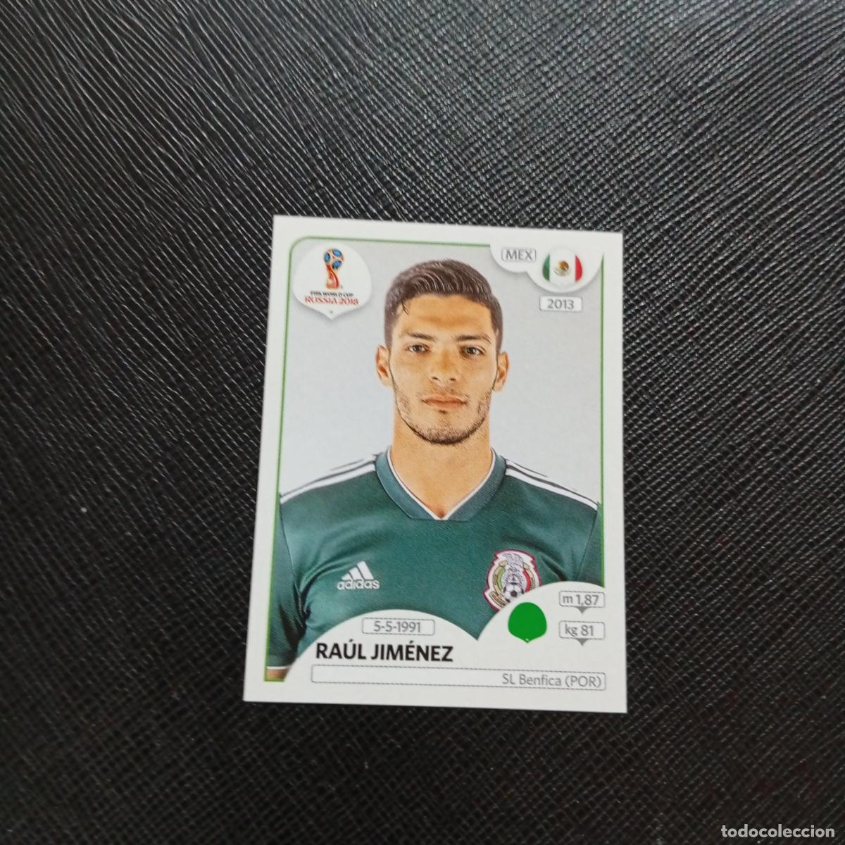 Cromos de f&uacute;tbol: 468 RAUL JIMENEZ MEXICO PANINI MUNDIAL RUSIA 2018 CROMO FUTBOL 18 - SIN PEGAR - CJ2