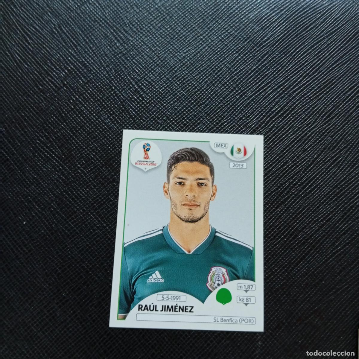 Cromos de f&uacute;tbol: 468 RAUL JIMENEZ MEXICO PANINI MUNDIAL RUSIA 2018 CROMO FUTBOL 18 - SIN PEGAR - CJ2 .