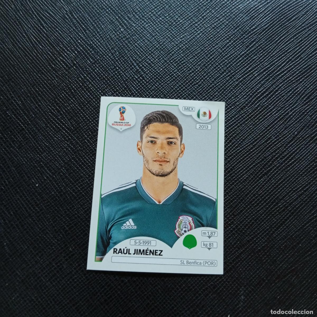 Cromos de f&uacute;tbol: 468 RAUL JIMENEZ MEXICO PANINI MUNDIAL RUSIA 2018 CROMO FUTBOL 18 - SIN PEGAR - CJ2 ..