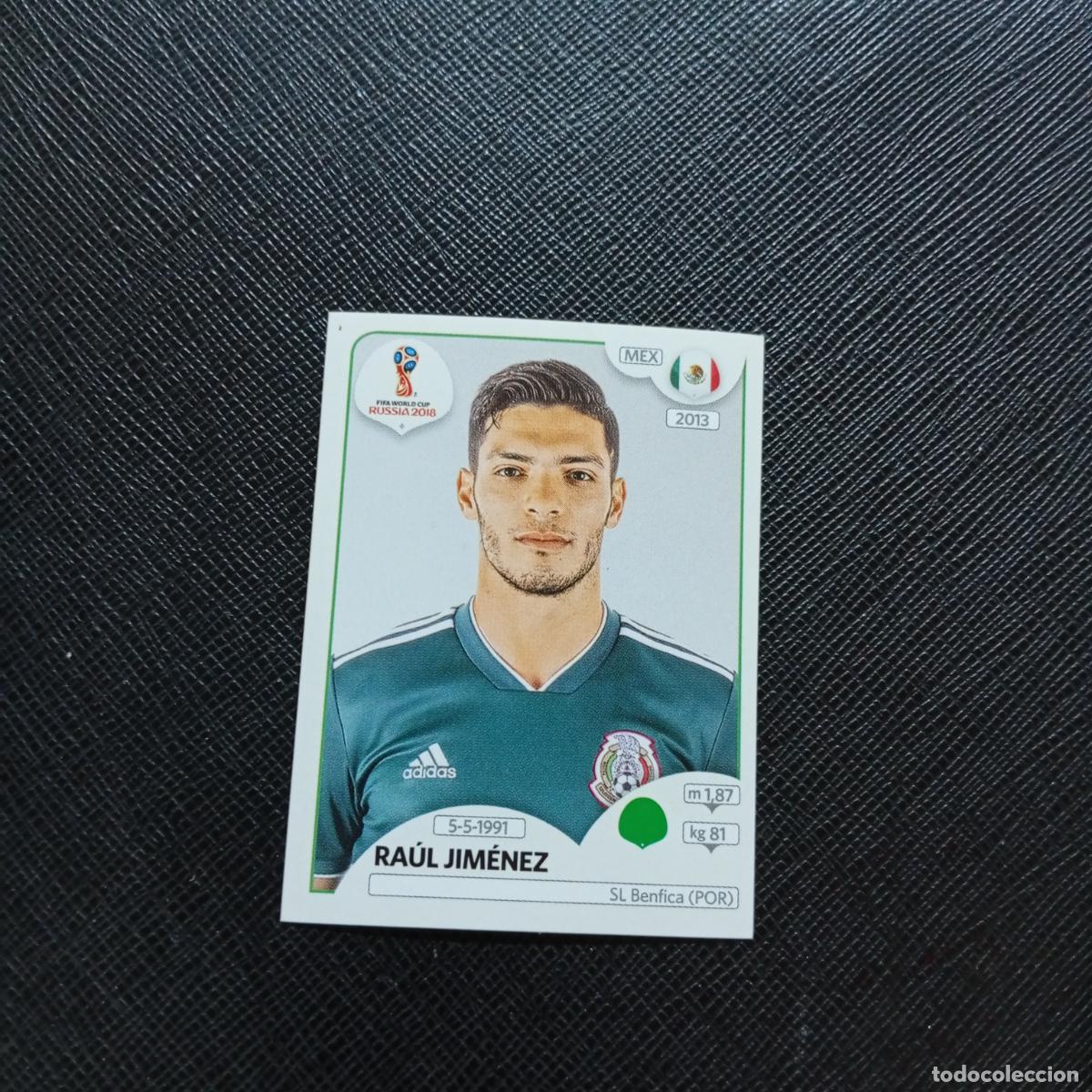 Cromos de f&uacute;tbol: 468 RAUL JIMENEZ MEXICO PANINI MUNDIAL RUSIA 2018 CROMO FUTBOL 18 - SIN PEGAR - CJ2 ....