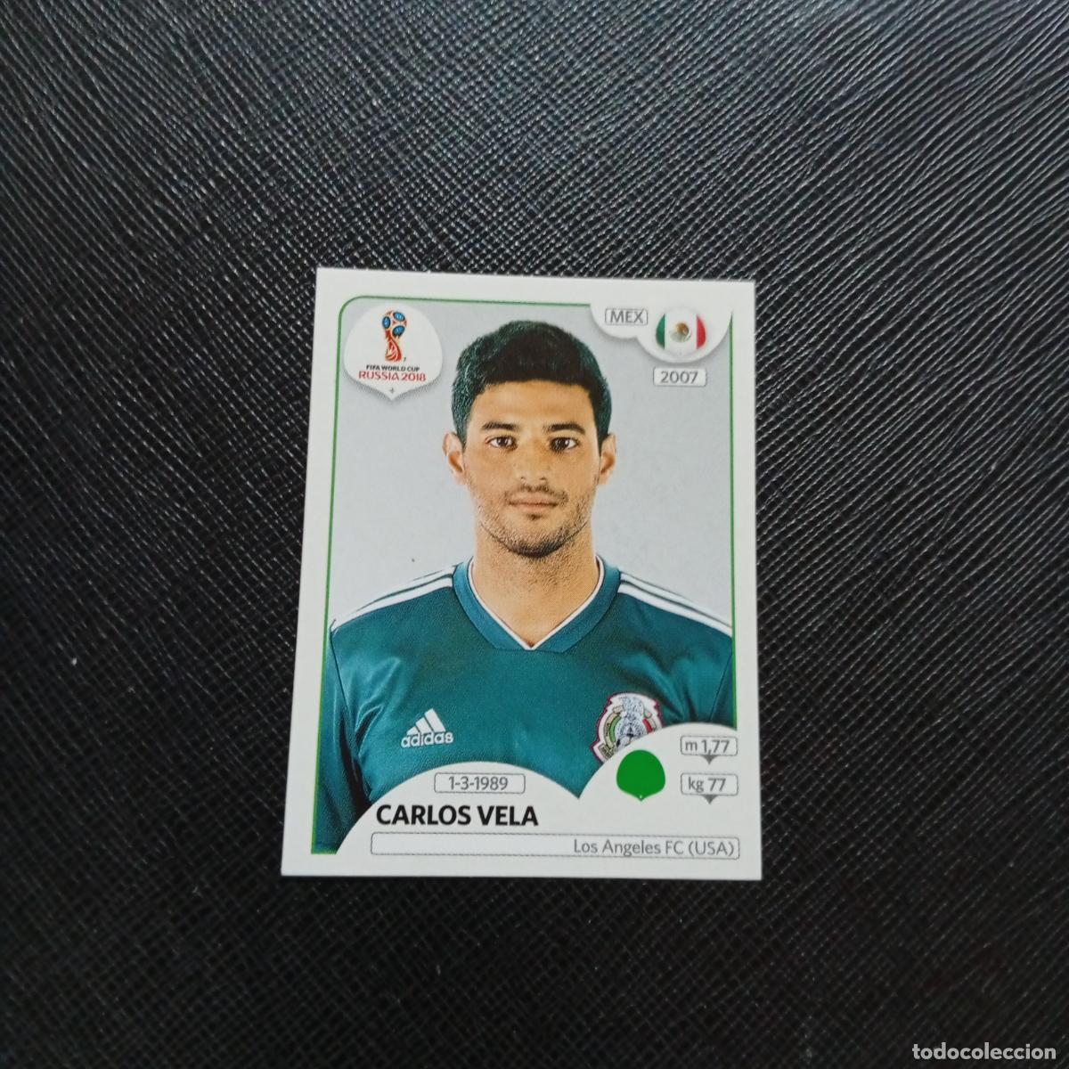 Football Stickers: 469 CARLOS VELA MEXICO PANINI MUNDIAL RUSIA 2018 CROMO FUTBOL 18 - SIN PEGAR - CJ2