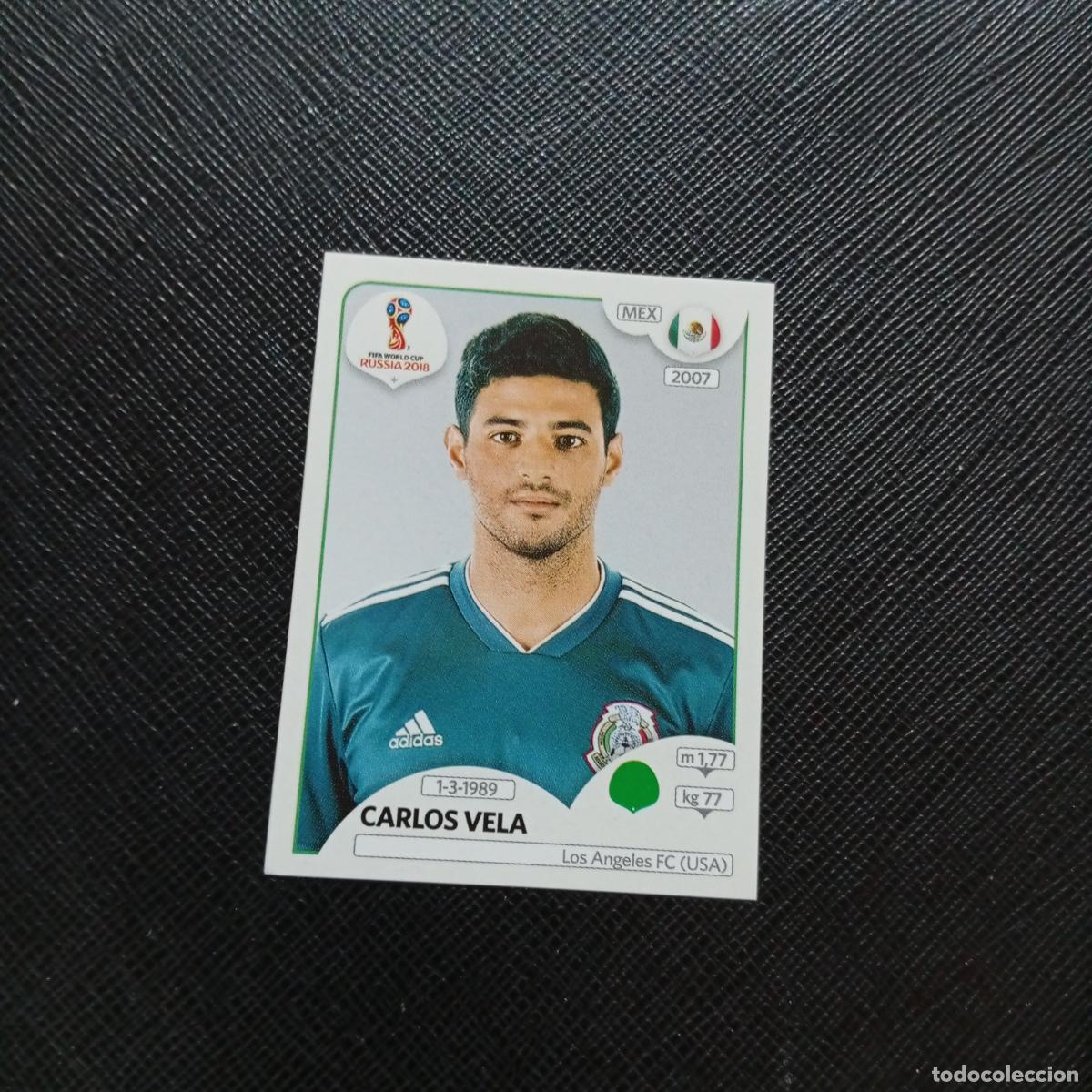 Cromos de f&uacute;tbol: 469 CARLOS VELA MEXICO PANINI MUNDIAL RUSIA 2018 CROMO FUTBOL 18 - SIN PEGAR - CJ2