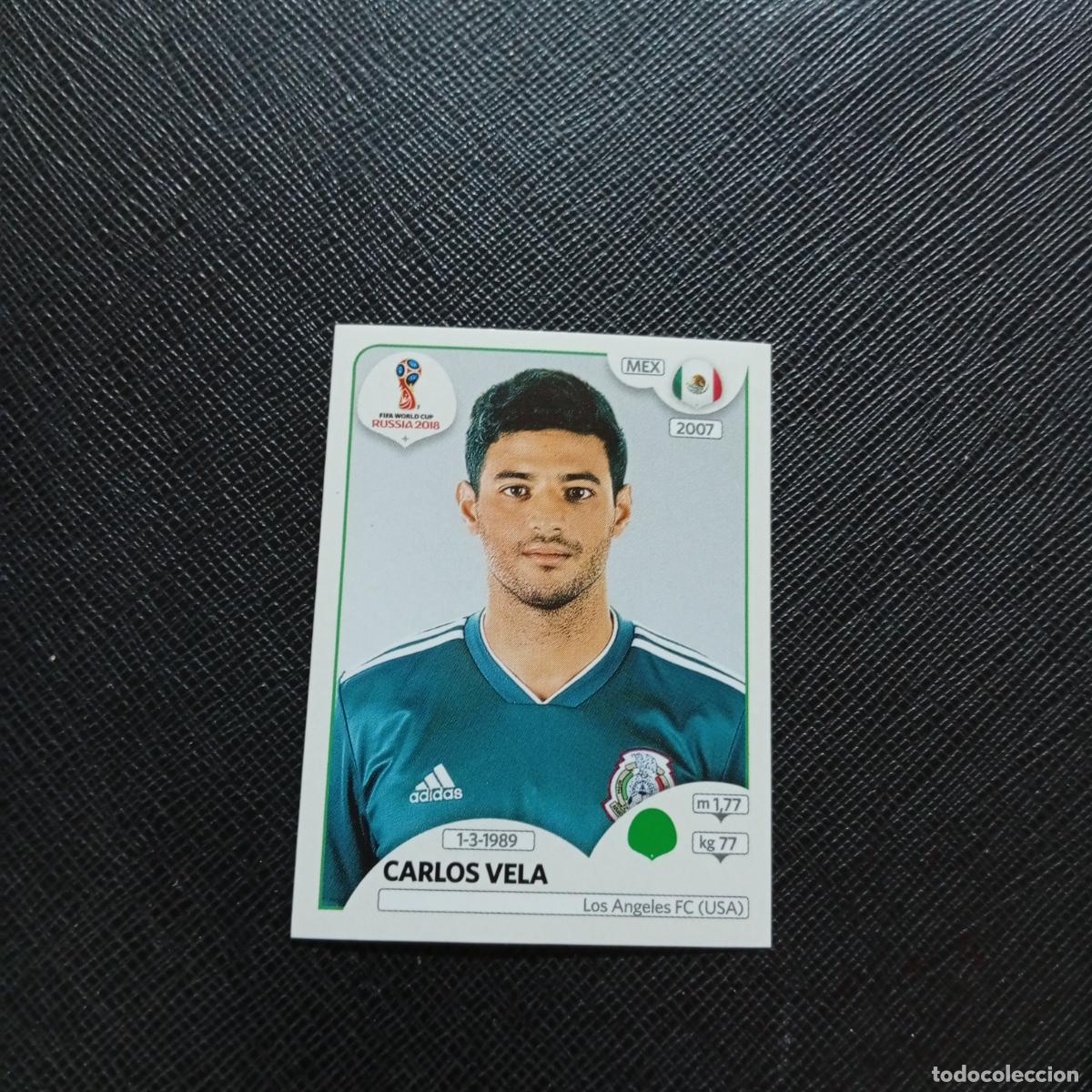Cromos de f&uacute;tbol: 469 CARLOS VELA MEXICO PANINI MUNDIAL RUSIA 2018 CROMO FUTBOL 18 - SIN PEGAR - CJ2 .