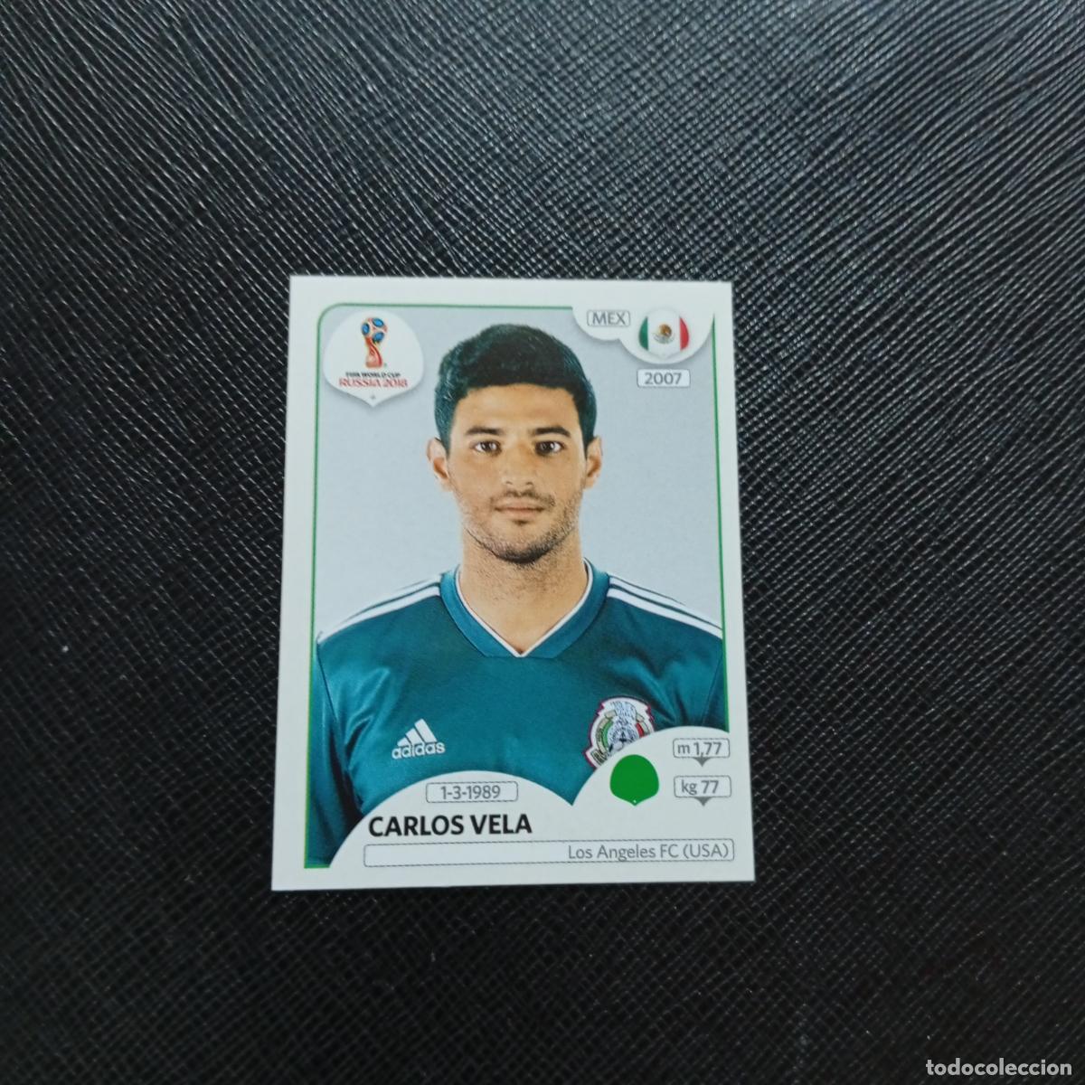 Cromos de f&uacute;tbol: 469 CARLOS VELA MEXICO PANINI MUNDIAL RUSIA 2018 CROMO FUTBOL 18 - SIN PEGAR - CJ2 ..
