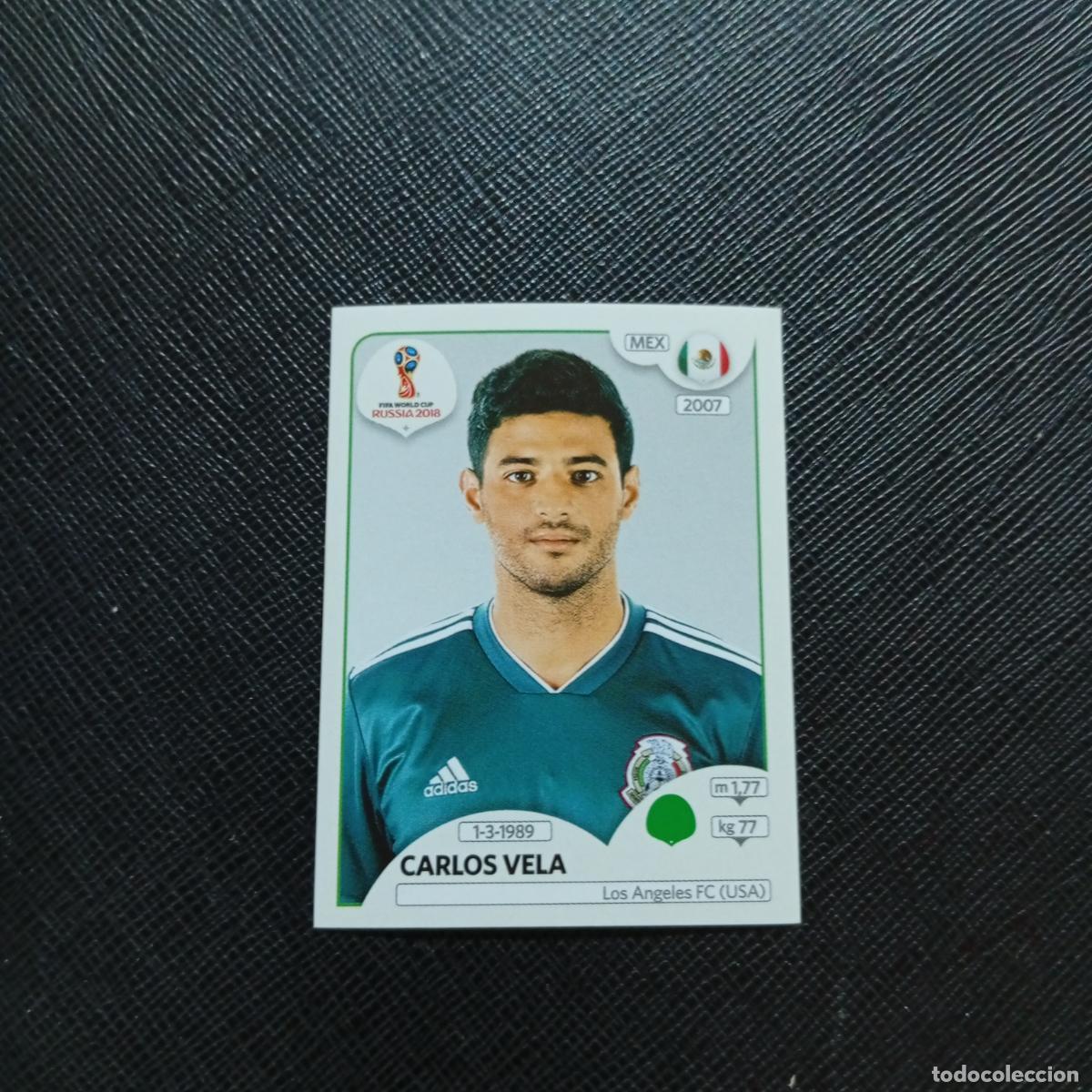 Cromos de f&uacute;tbol: 469 CARLOS VELA MEXICO PANINI MUNDIAL RUSIA 2018 CROMO FUTBOL 18 - SIN PEGAR - CJ2 ..