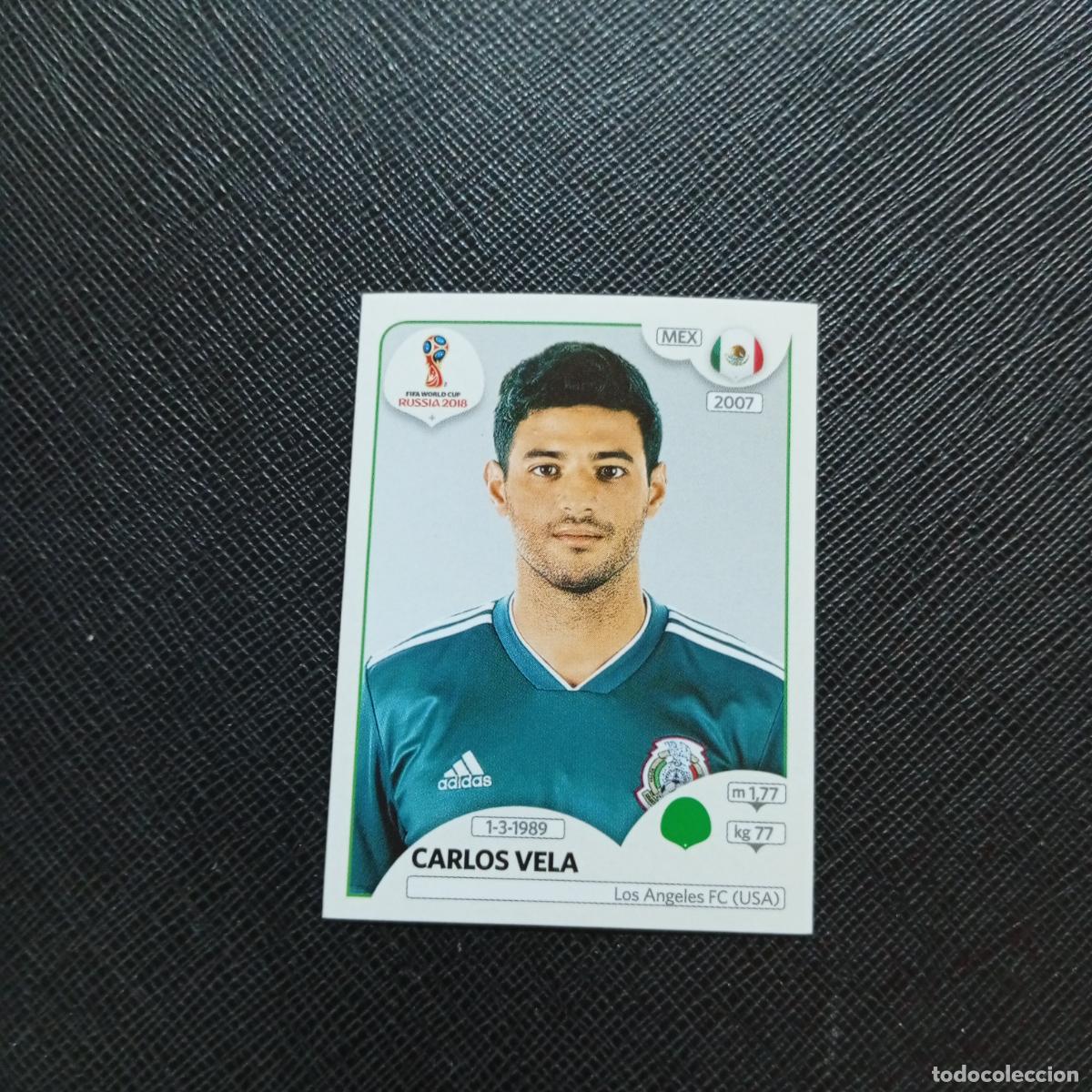 Cromos de f&uacute;tbol: 469 CARLOS VELA MEXICO PANINI MUNDIAL RUSIA 2018 CROMO FUTBOL 18 - SIN PEGAR - CJ2 ..
