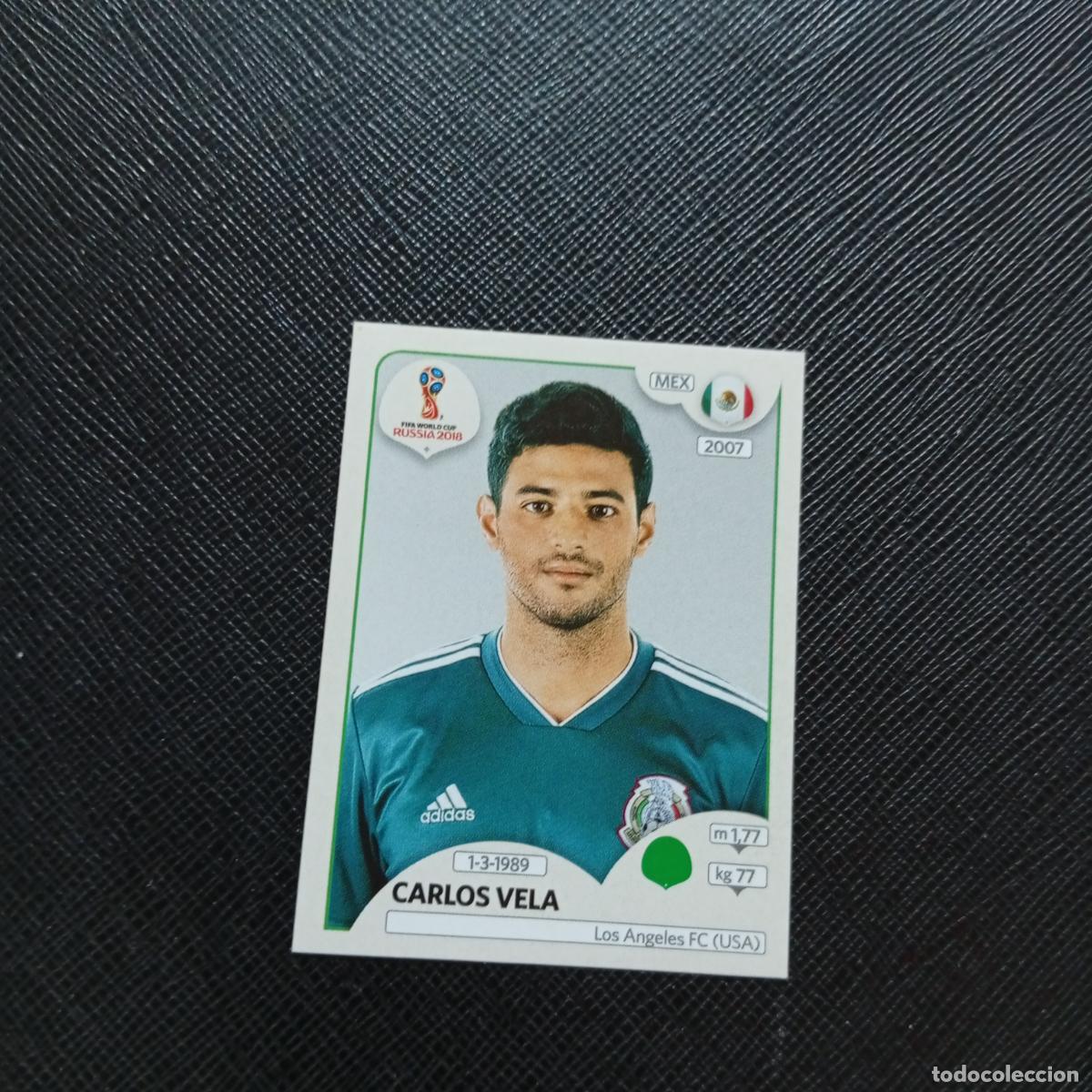 Cromos de f&uacute;tbol: 469 CARLOS VELA MEXICO PANINI MUNDIAL RUSIA 2018 CROMO FUTBOL 18 - SIN PEGAR - CJ2 ...
