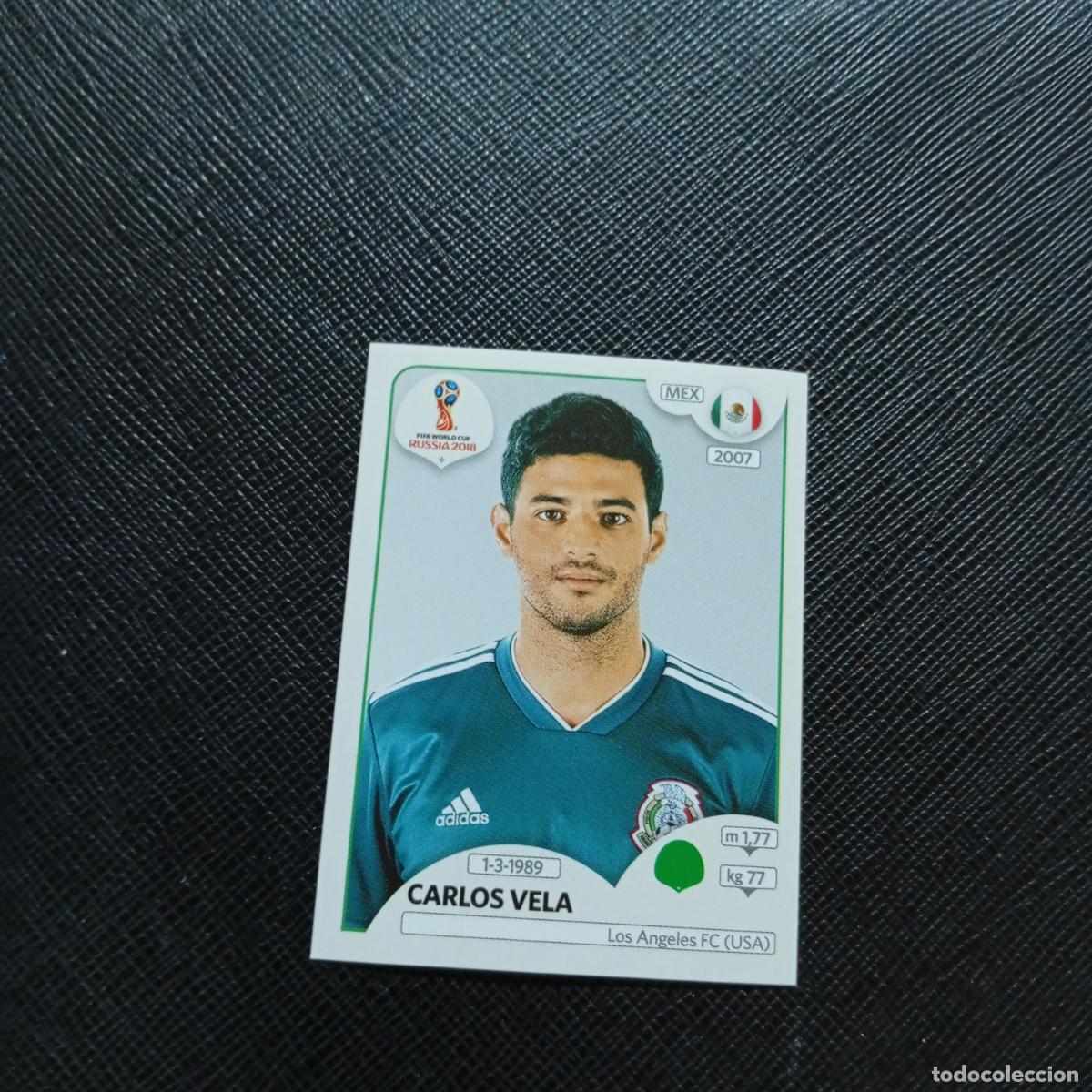 Cromos de f&uacute;tbol: 469 CARLOS VELA MEXICO PANINI MUNDIAL RUSIA 2018 CROMO FUTBOL 18 - SIN PEGAR - CJ2 ....