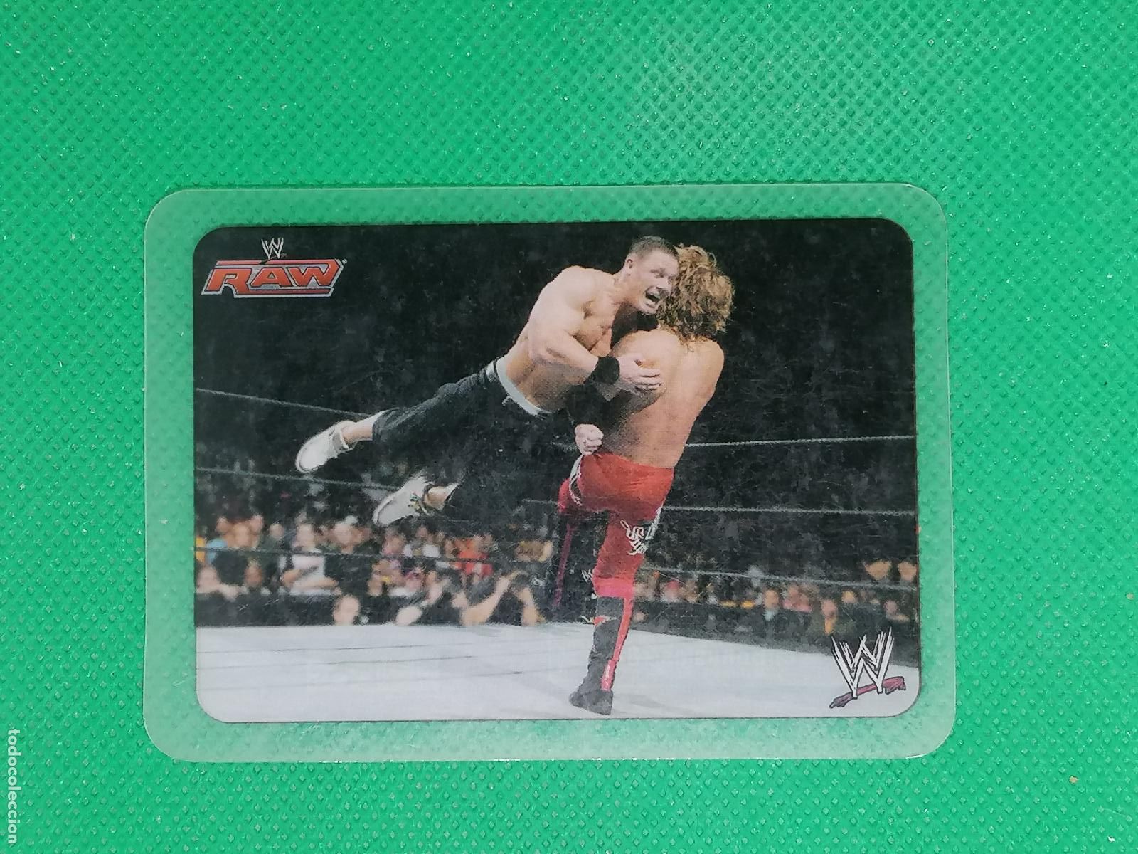Cromos de f&uacute;tbol: 108 BODY DROP LAMINCARDS ⚜️ WORLD WRESTLING NEW EDITION EDIBAS MUNDICROMO 07 2007 ⚜️
