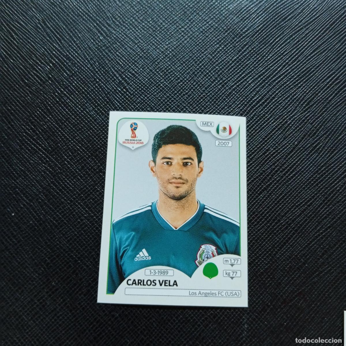 Cromos de f&uacute;tbol: 469 CARLOS VELA MEXICO PANINI MUNDIAL RUSIA 2018 CROMO FUTBOL 18 - SIN PEGAR - CJ2 .....