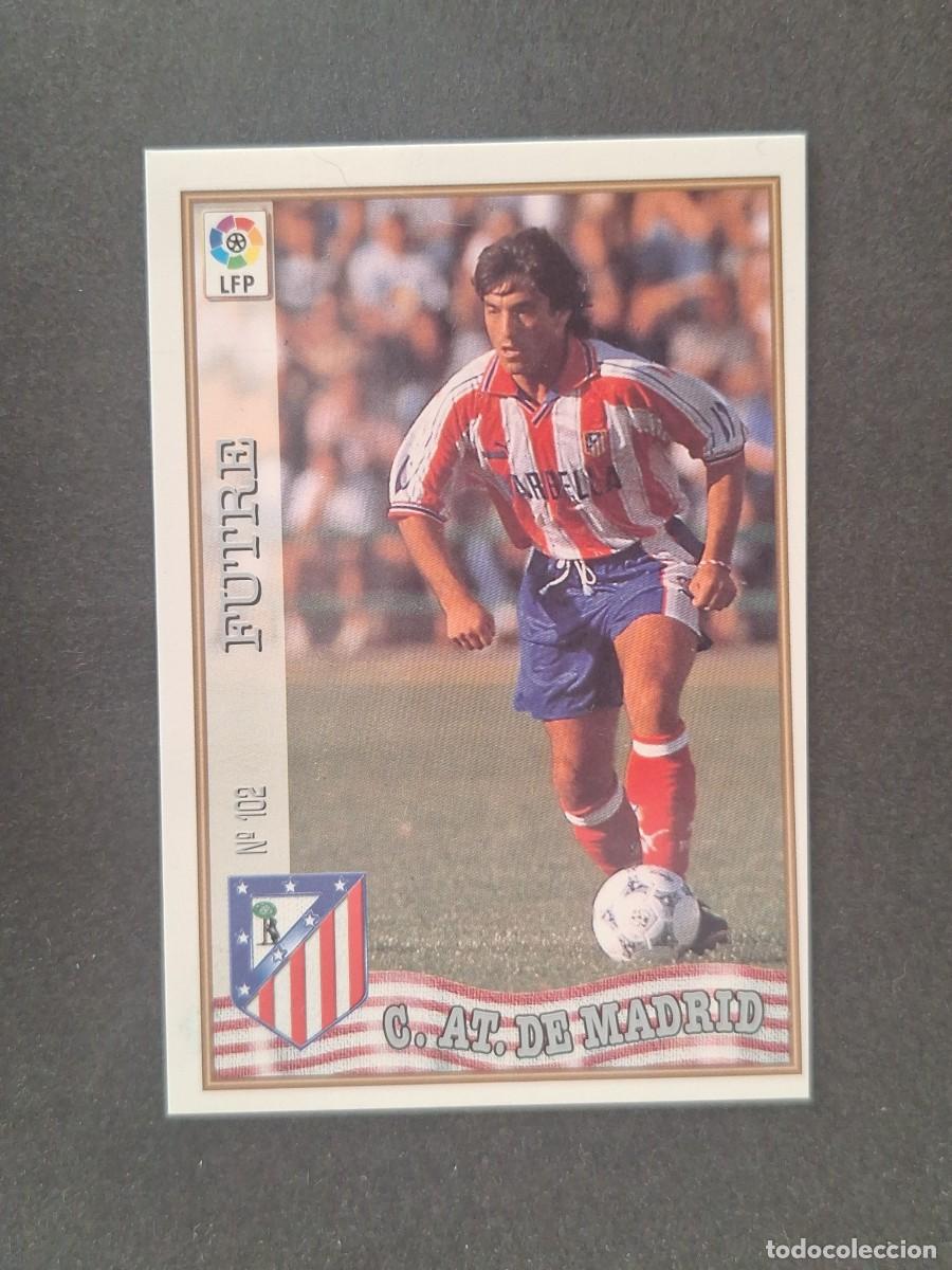 Cromos de f&uacute;tbol: L1 FUTRE ATLETICO DE MADRID 102 MUNDICROMO LAS FICHAS DE LA LIGA 1997/1998 97 98
