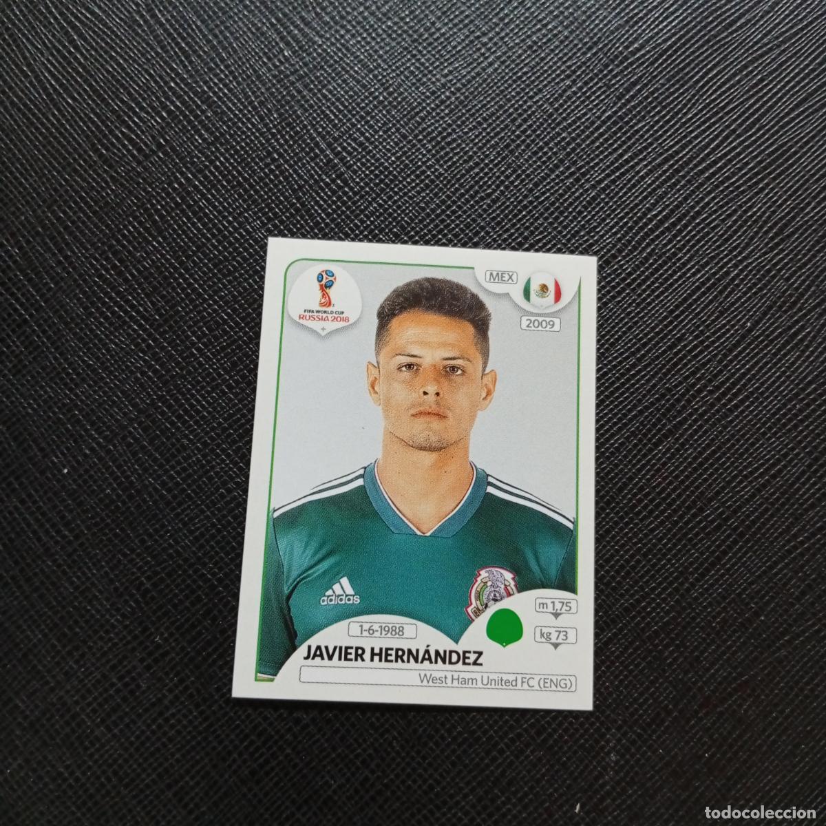 Cromos de f&uacute;tbol: 470 JAVIER HERNANDEZ MEXICO PANINI MUNDIAL RUSIA 2018 CROMO FUTBOL 18 - SIN PEGAR - CJ2