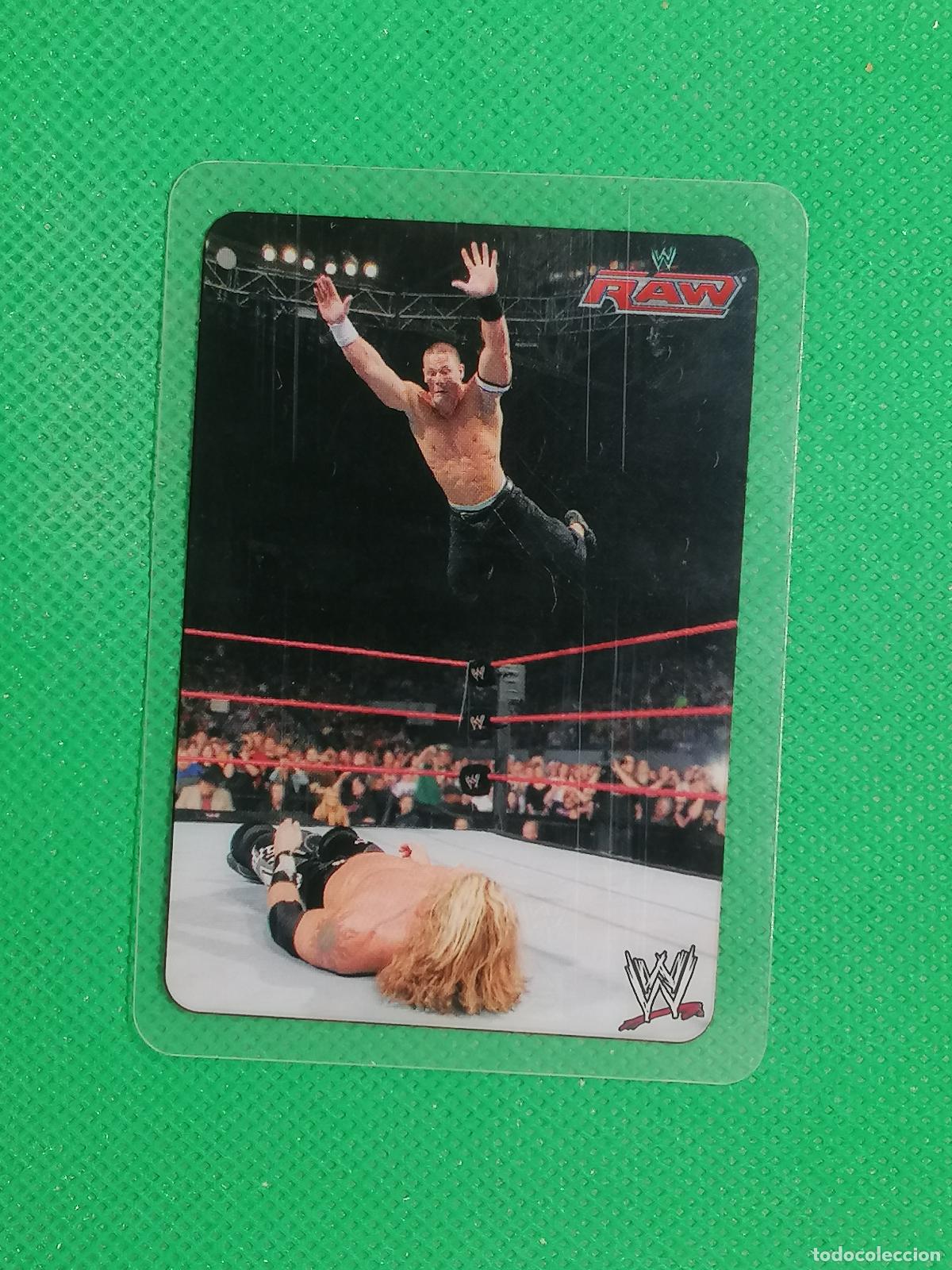 Cromos de f&uacute;tbol: 109 FROG SPLASH LAMINCARDS ⚜️ WORLD WRESTLING NEW EDITION EDIBAS MUNDICROMO 07 2007 ⚜️
