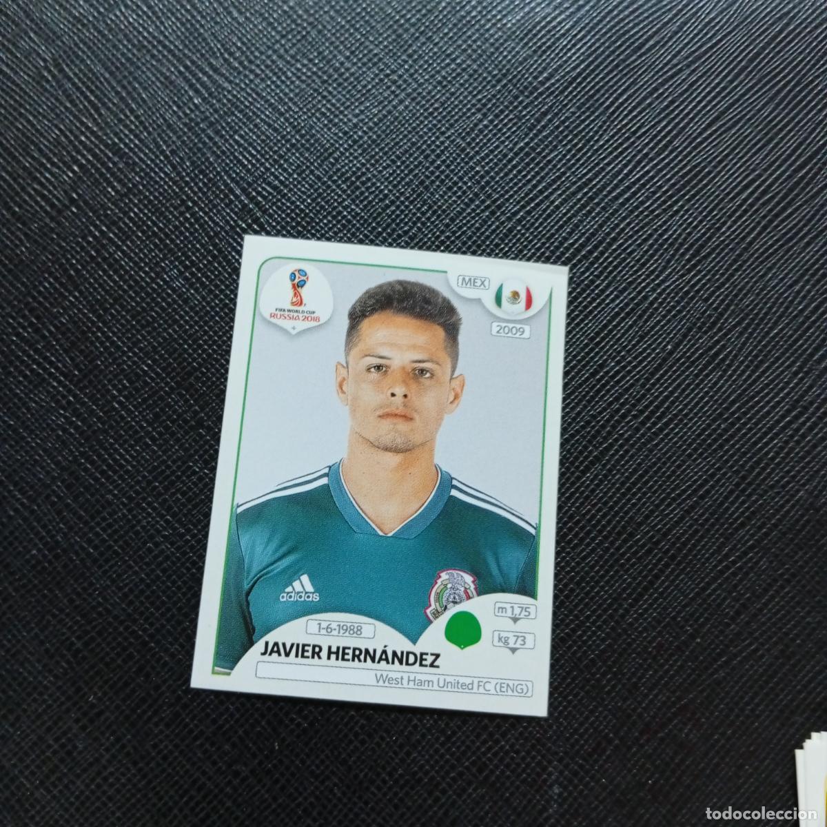 Cromos de f&uacute;tbol: 470 JAVIER HERNANDEZ MEXICO PANINI MUNDIAL RUSIA 2018 CROMO FUTBOL 18 - SIN PEGAR - CJ2 ...