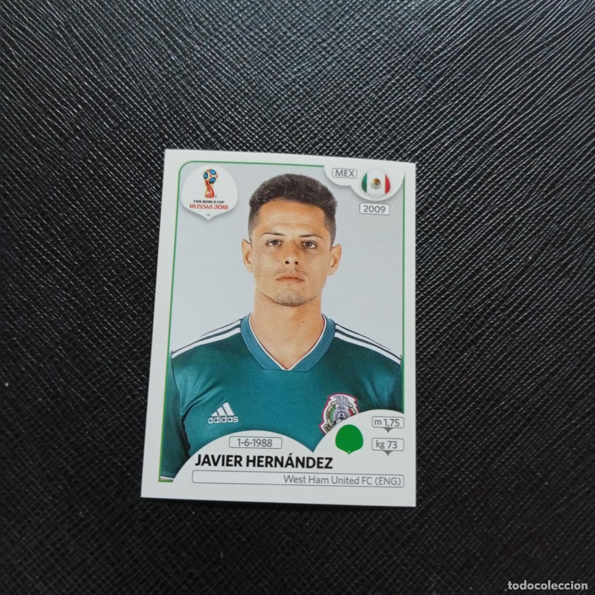 Cartes &agrave; collectionner de Football: 470 JAVIER HERNANDEZ MEXICO PANINI MUNDIAL RUSIA 2018 CROMO FUTBOL 18 - SIN PEGAR - CJ2 ...