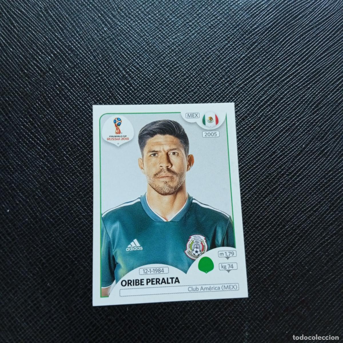 Cartes &agrave; collectionner de Football: 471 ORIBE PERALTA MEXICO PANINI MUNDIAL RUSIA 2018 CROMO FUTBOL 18 - SIN PEGAR - CJ2