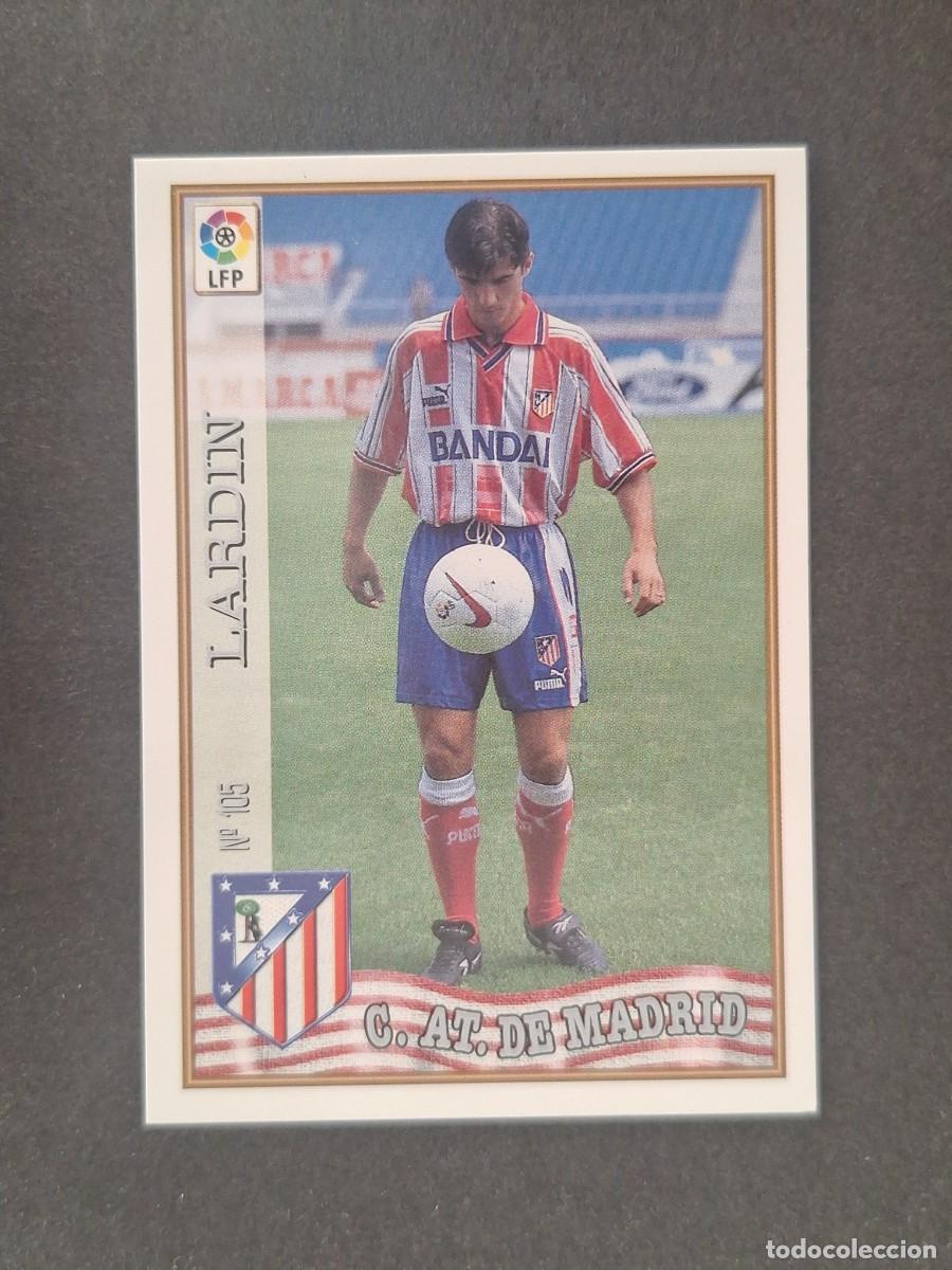 Cartes &agrave; collectionner de Football: L1 LARDIN ATLETICO DE MADRID 105 MUNDICROMO LAS FICHAS DE LA LIGA 1997/1998 97 98