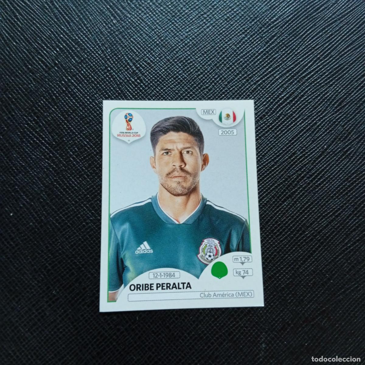Cartes &agrave; collectionner de Football: 471 ORIBE PERALTA MEXICO PANINI MUNDIAL RUSIA 2018 CROMO FUTBOL 18 - SIN PEGAR - CJ2
