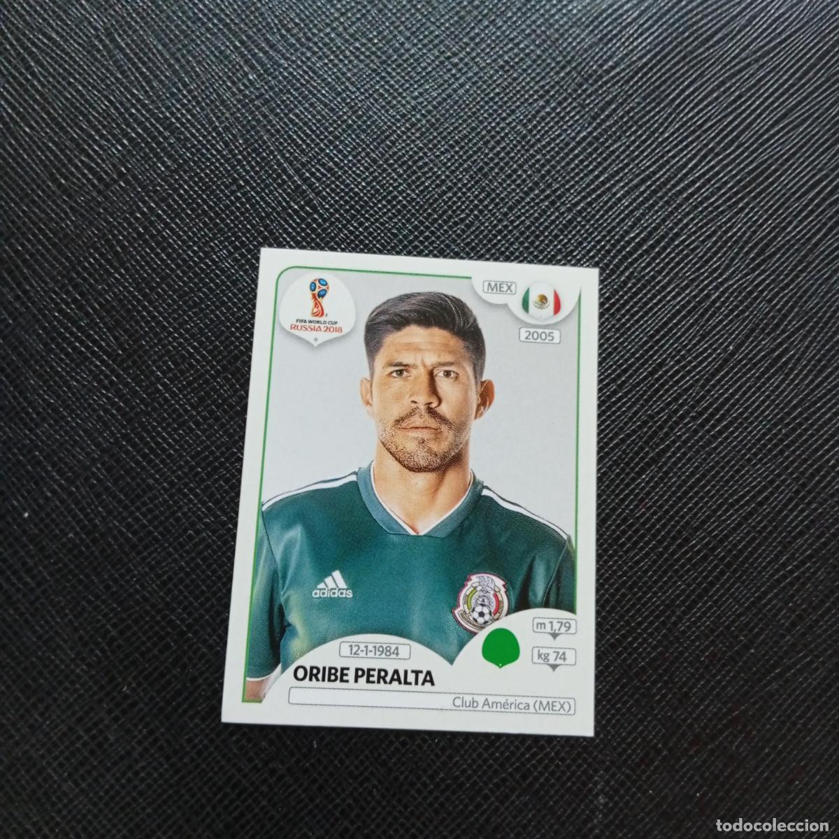 Cartes &agrave; collectionner de Football: 471 ORIBE PERALTA MEXICO PANINI MUNDIAL RUSIA 2018 CROMO FUTBOL 18 - SIN PEGAR - CJ2 .