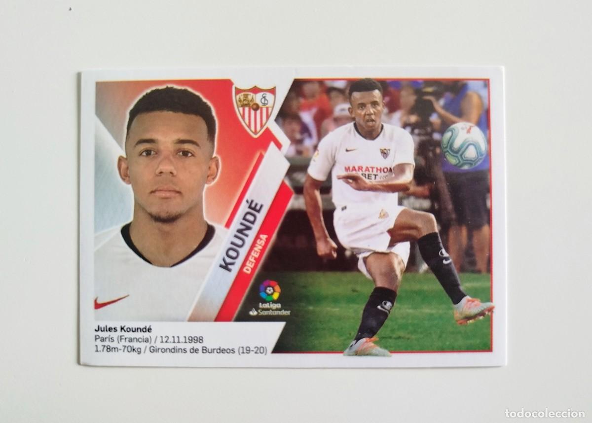Figurine di Calcio: Kound&eacute; 6 SIN PEGAR NUNCA PEGADO Sevilla FC Ediciones Este 19 20 / 2019 2020