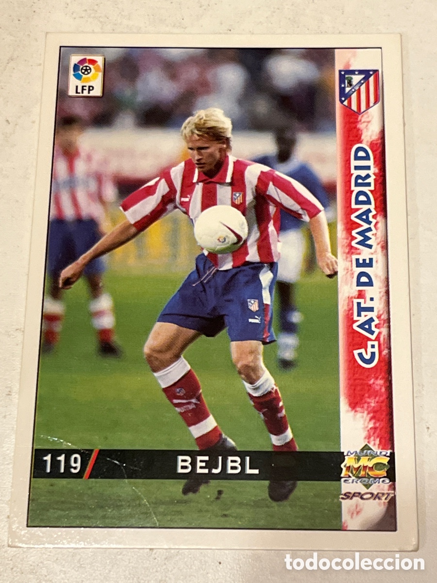 Cromos de Futebol: Cromo Mundi Cromo Sport N&deg;119 Bejbl C. AT de Madrid Liga 98-99
