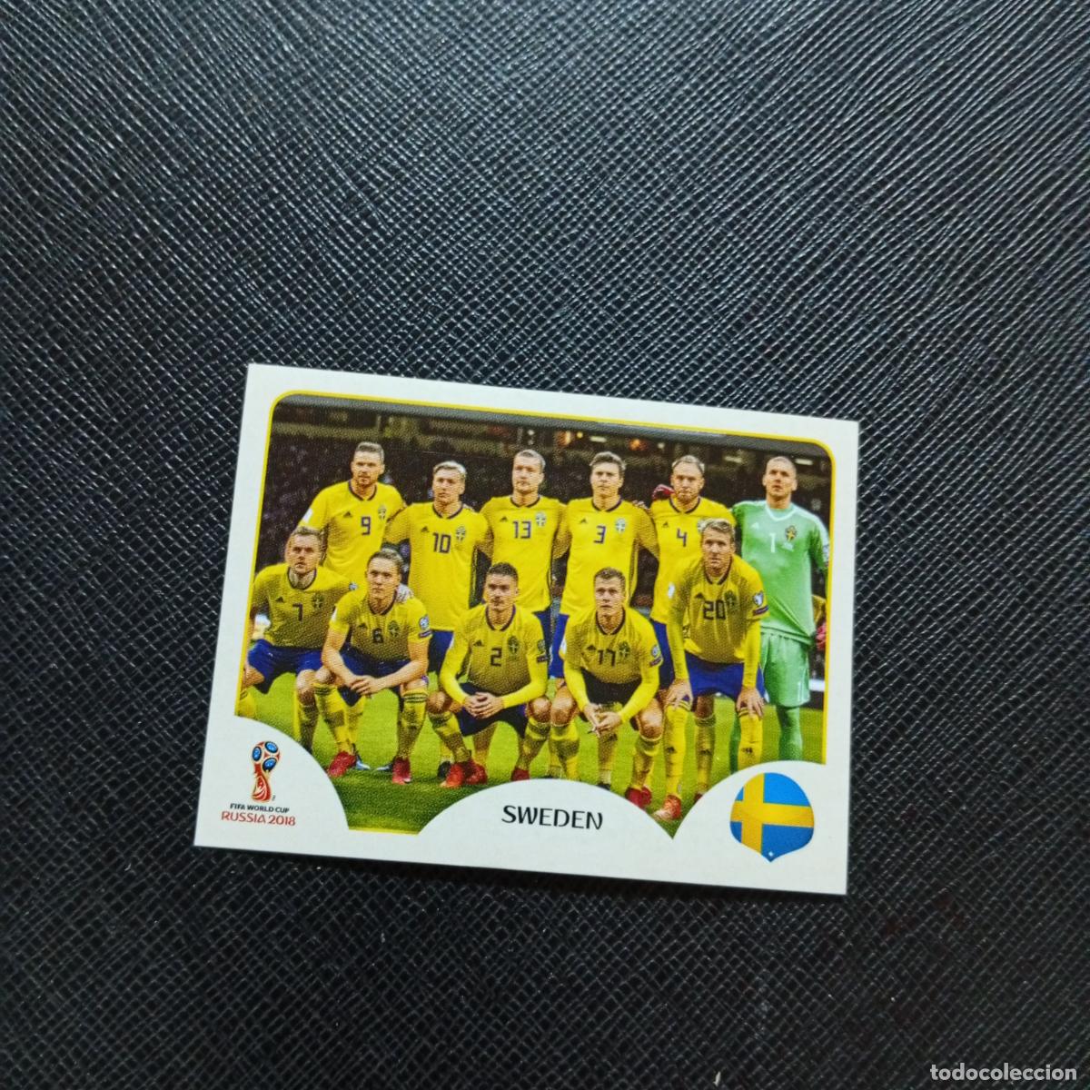 Cromos de Futebol: 473 ALINEACION SUECIA PANINI MUNDIAL RUSIA 2018 CROMO FUTBOL 18 - SIN PEGAR - CJ2