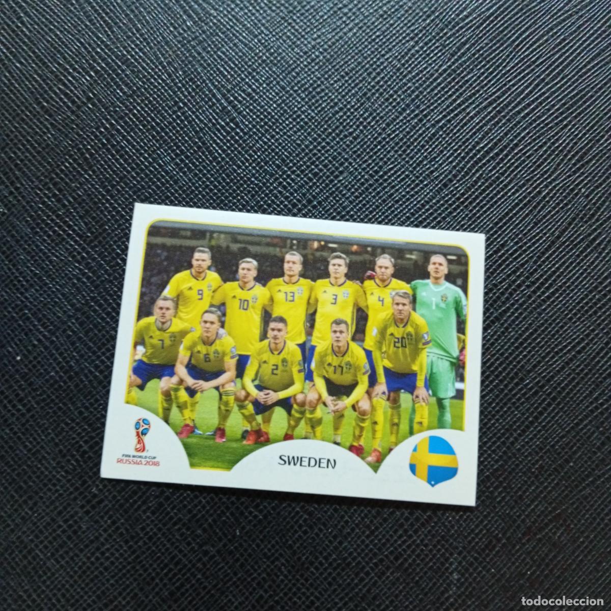 Cromos de Futebol: 473 ALINEACION SUECIA PANINI MUNDIAL RUSIA 2018 CROMO FUTBOL 18 - SIN PEGAR - CJ2 ..