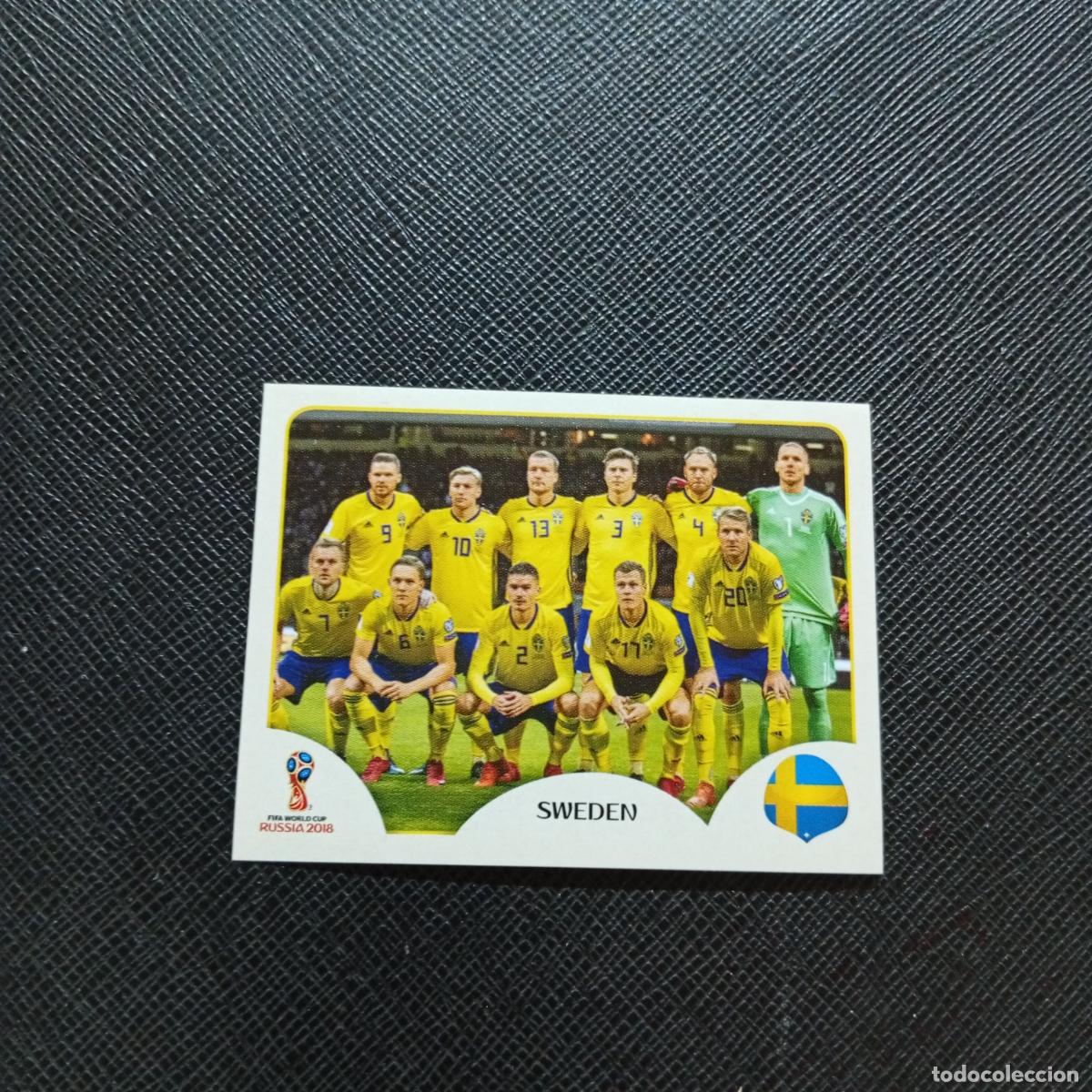 Cromos de Futebol: 473 ALINEACION SUECIA PANINI MUNDIAL RUSIA 2018 CROMO FUTBOL 18 - SIN PEGAR - CJ2 ...