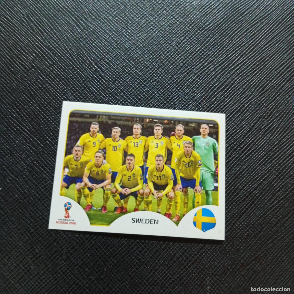 Cromos de Futebol: 473 ALINEACION SUECIA PANINI MUNDIAL RUSIA 2018 CROMO FUTBOL 18 - SIN PEGAR - CJ2 ...