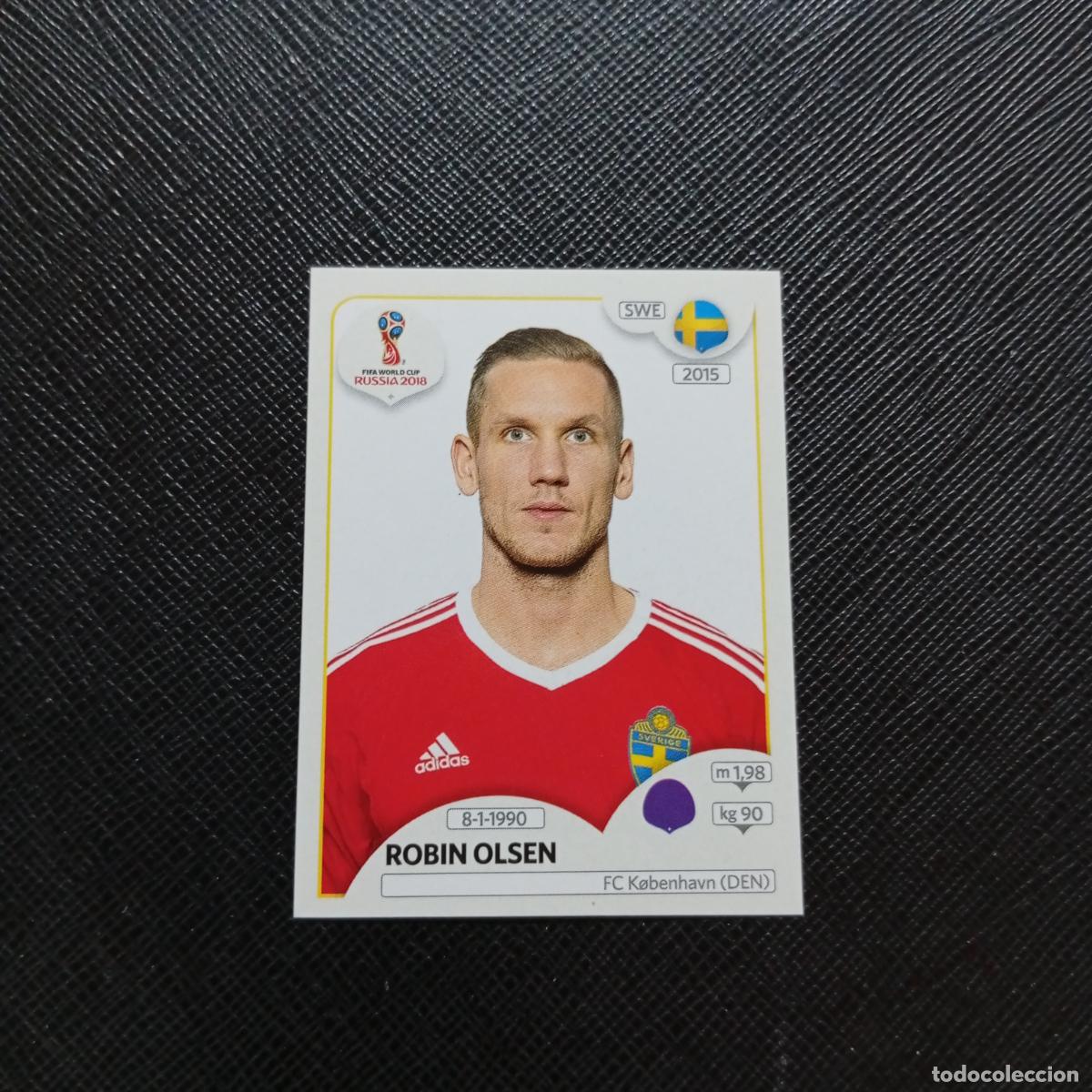 Cromos de Futebol: 474 ROBIN OLSEN SUECIA PANINI MUNDIAL RUSIA 2018 CROMO FUTBOL 18 - SIN PEGAR - CJ2