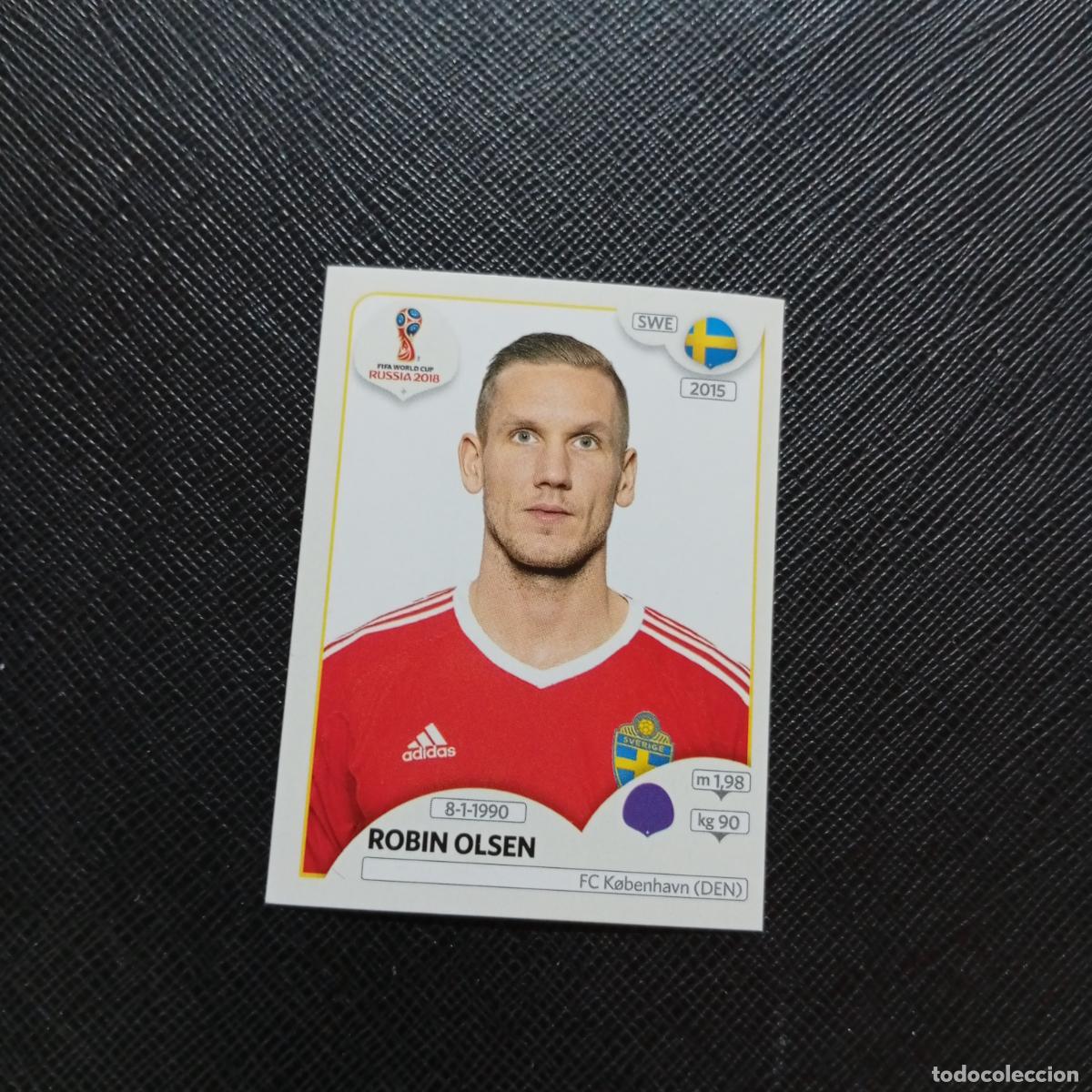Cromos de Futebol: 474 ROBIN OLSEN SUECIA PANINI MUNDIAL RUSIA 2018 CROMO FUTBOL 18 - SIN PEGAR - CJ2