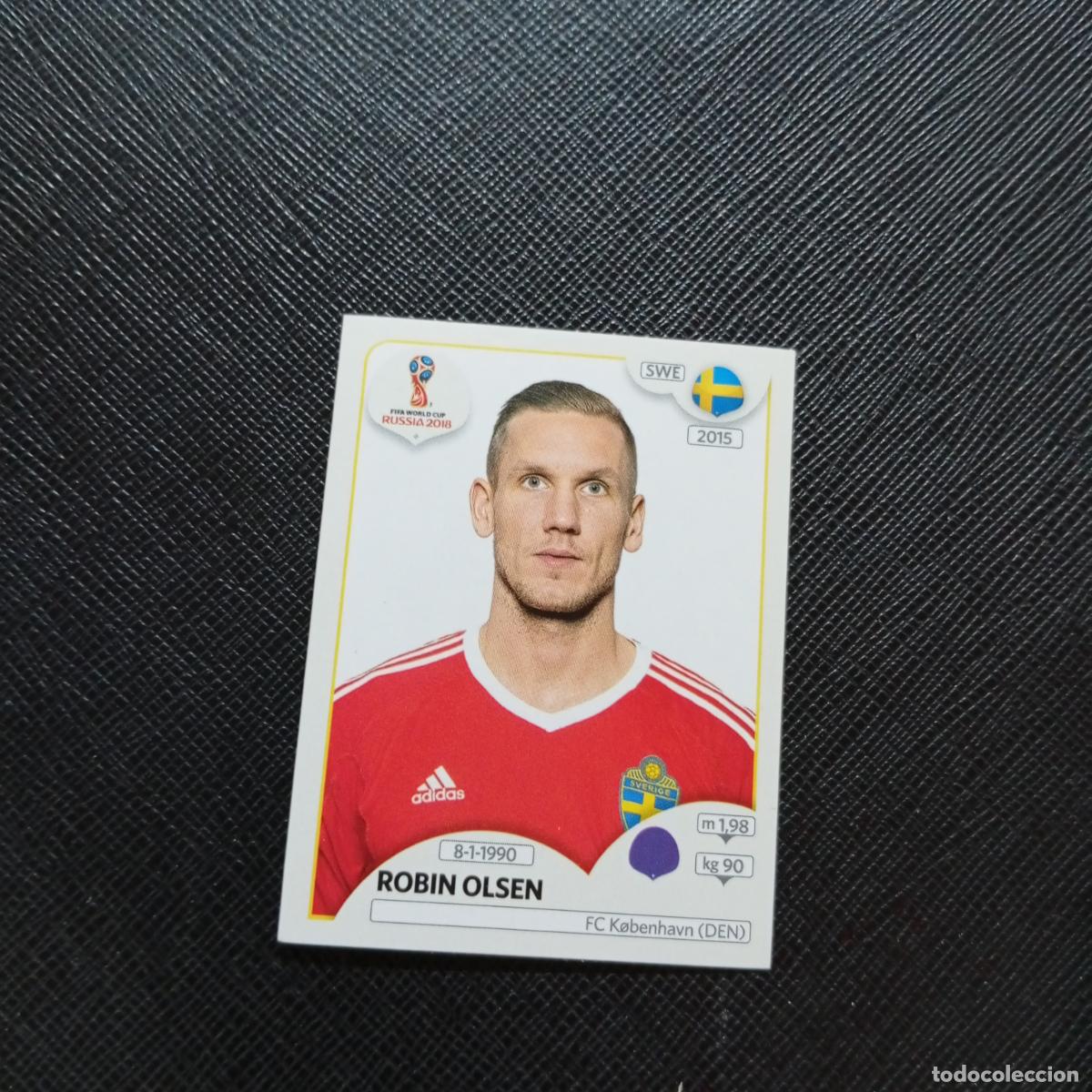 Cromos de Futebol: 474 ROBIN OLSEN SUECIA PANINI MUNDIAL RUSIA 2018 CROMO FUTBOL 18 - SIN PEGAR - CJ2 .