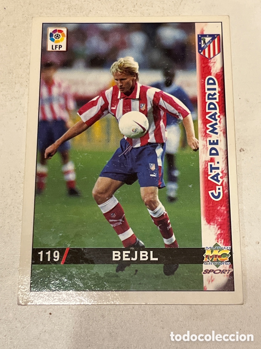Cromos de Futebol: Cromo Mundi Cromo Sport N&deg;119 Bejbl C. AT de Madrid Liga 98-99