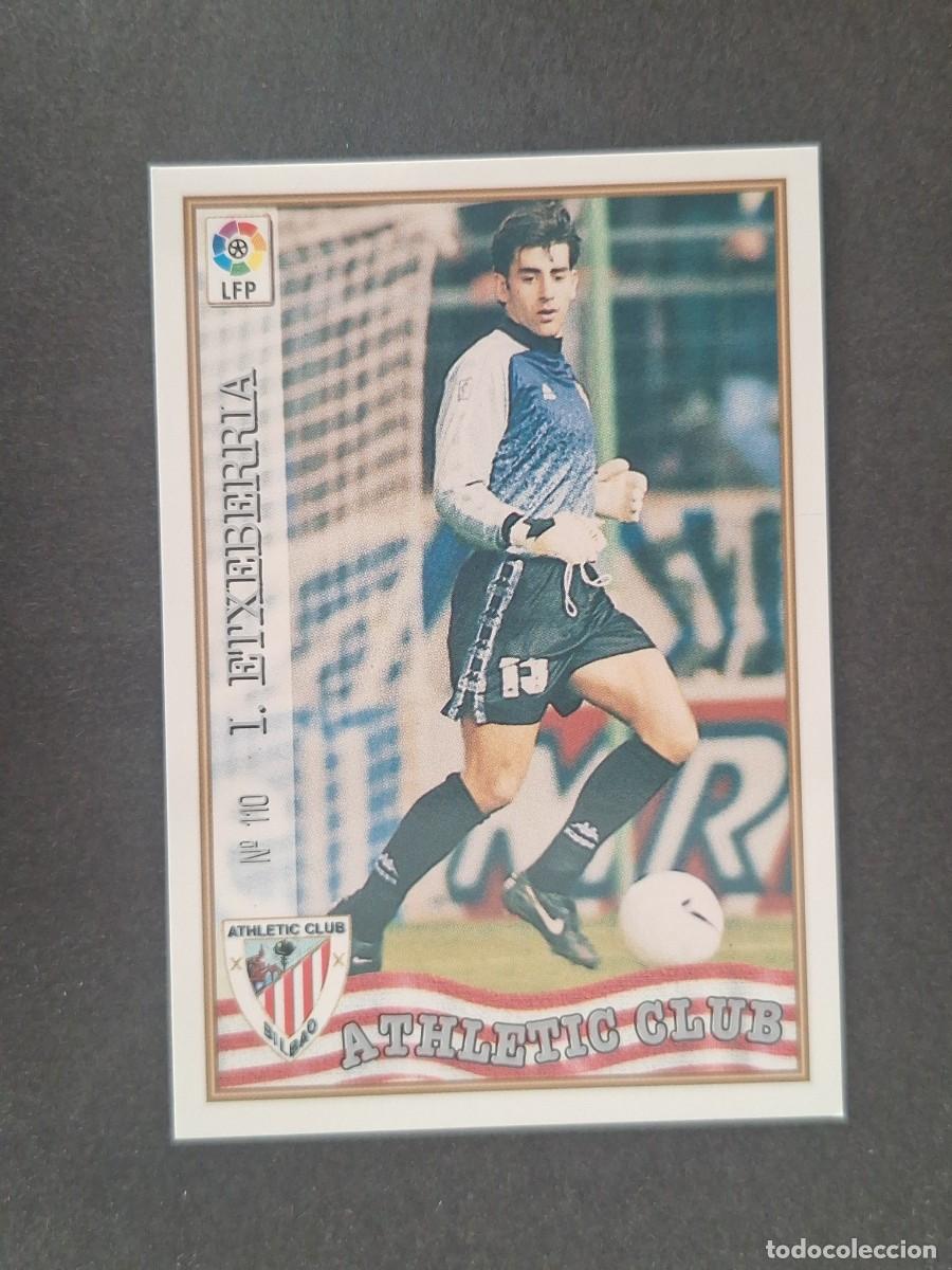 Cromos de Futebol: L1 IMANOL ETXEBERRIA ATHLETIC DE BILBAO 110 MUNDICROMO LAS FICHAS DE LA LIGA 1997/1998 97 98