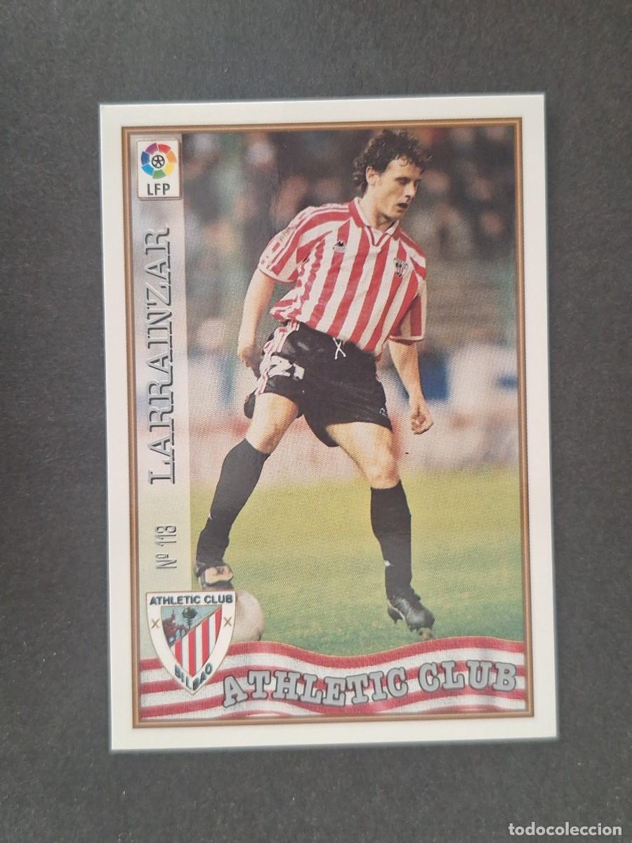 Cromos de Futebol: L1 LARRAINZAR ATHLETIC DE BILBAO 113 MUNDICROMO LAS FICHAS DE LA LIGA 1997/1998 97 98