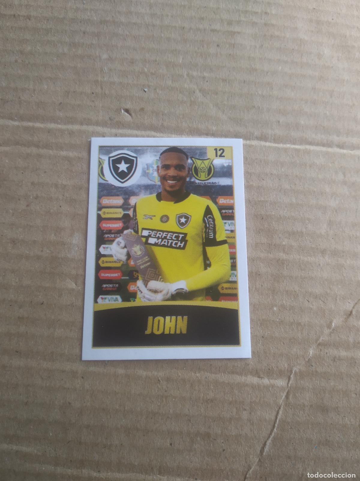 Cromos de Futebol: 12 JOHN BOTAFOGO CROMO FUTBOL LIGA BRASIL BRASILEIRAO
