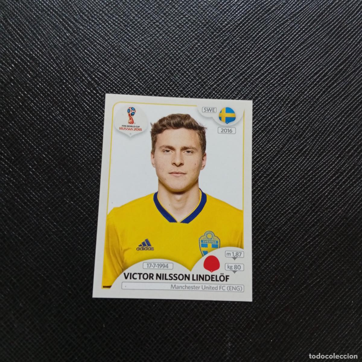 Cromos de Futebol: 476 NILSSON LINDELOF SUECIA PANINI MUNDIAL RUSIA 2018 CROMO FUTBOL 18 - SIN PEGAR - CJ2 .