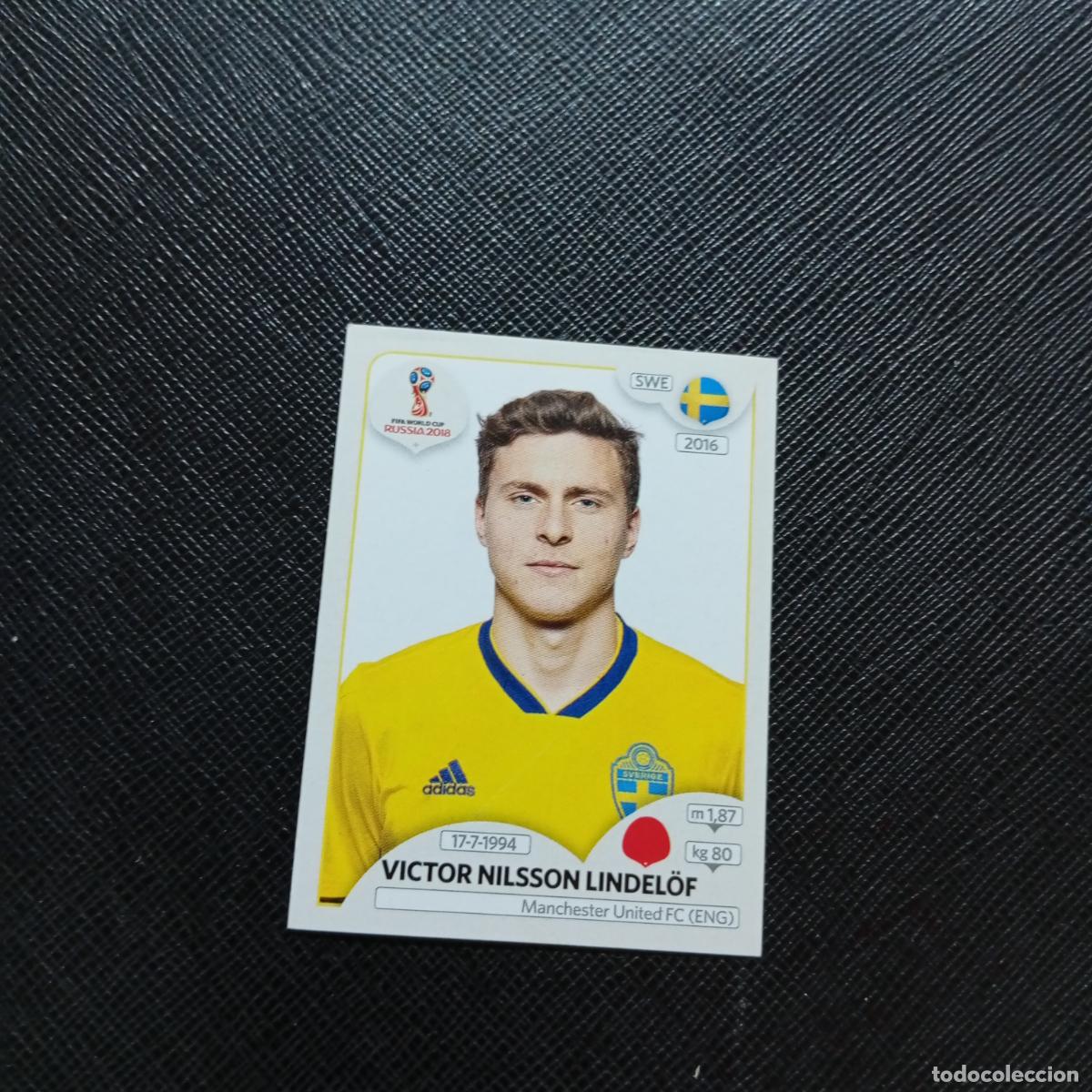 Cromos de Futebol: 476 NILSSON LINDELOF SUECIA PANINI MUNDIAL RUSIA 2018 CROMO FUTBOL 18 - SIN PEGAR - CJ2 ..