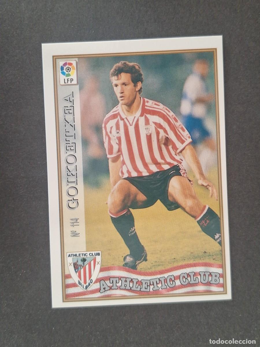 Cromos de Futebol: L1 GOIKOETXEA ATHLETIC DE BILBAO 114 MUNDICROMO LAS FICHAS DE LA LIGA 1997/1998 97 98