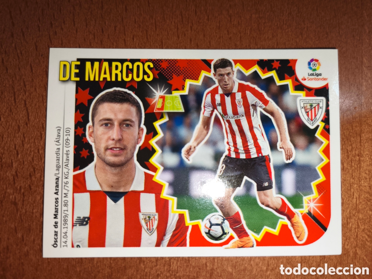 Fu&szlig;ball-Sticker: De Marcos n&deg;3 liga este 18/19 Athletic Club