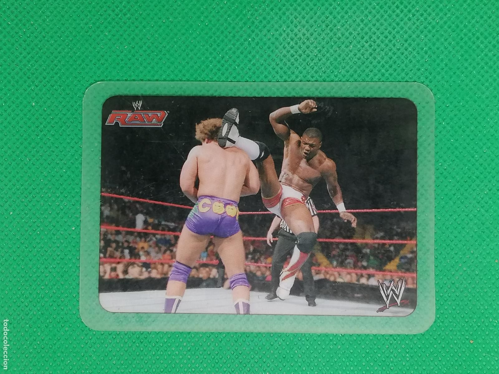 Fu&szlig;ball-Sticker: 128 DROP KICK LAMINCARDS ⚜️ WORLD WRESTLING NEW EDITION EDIBAS MUNDICROMO 07 2007 ⚜️