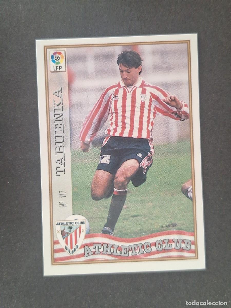 Fu&szlig;ball-Sticker: L1 TABUENKA ATHLETIC DE BILBAO 117 MUNDICROMO LAS FICHAS DE LA LIGA 1997/1998 97 98