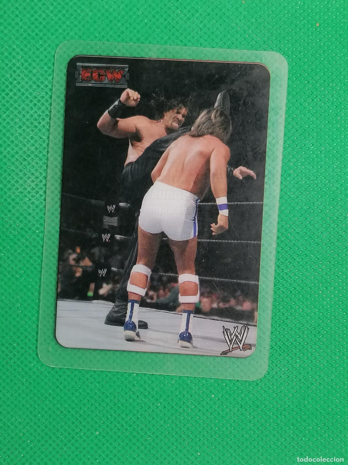 Fu&szlig;ball-Sticker: 131 DROP KICK LAMINCARDS ⚜️ WORLD WRESTLING NEW EDITION EDIBAS MUNDICROMO 07 2007 ⚜️