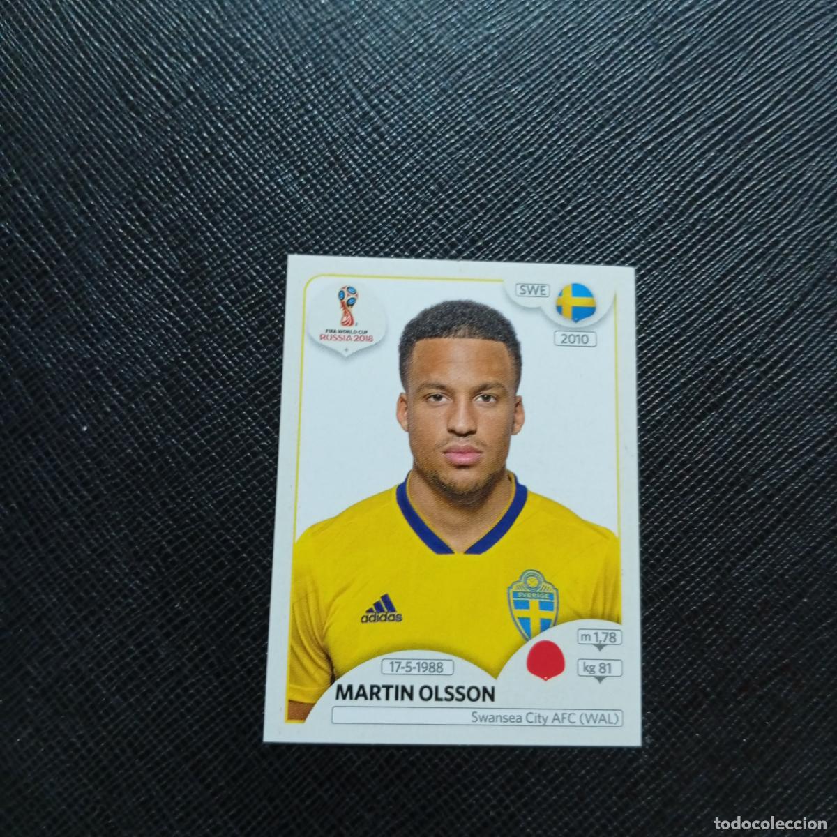 Fu&szlig;ball-Sticker: 478 MARTIN OLSSON SUECIA PANINI MUNDIAL RUSIA 2018 CROMO FUTBOL 18 - SIN PEGAR - CJ2