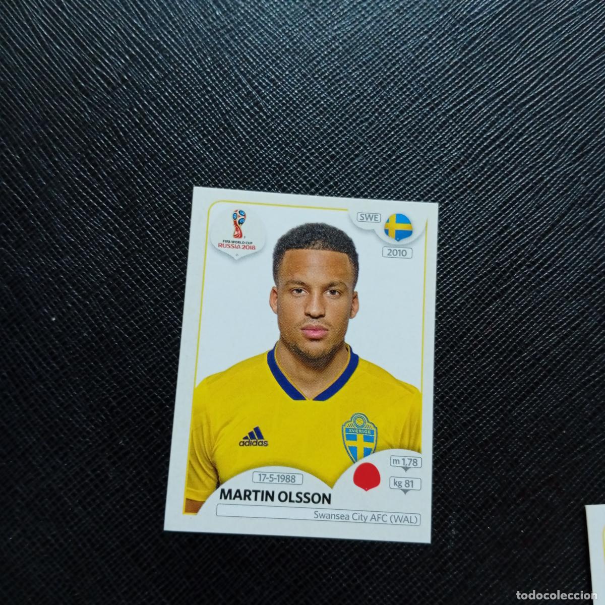 Fu&szlig;ball-Sticker: 478 MARTIN OLSSON SUECIA PANINI MUNDIAL RUSIA 2018 CROMO FUTBOL 18 - SIN PEGAR - CJ2