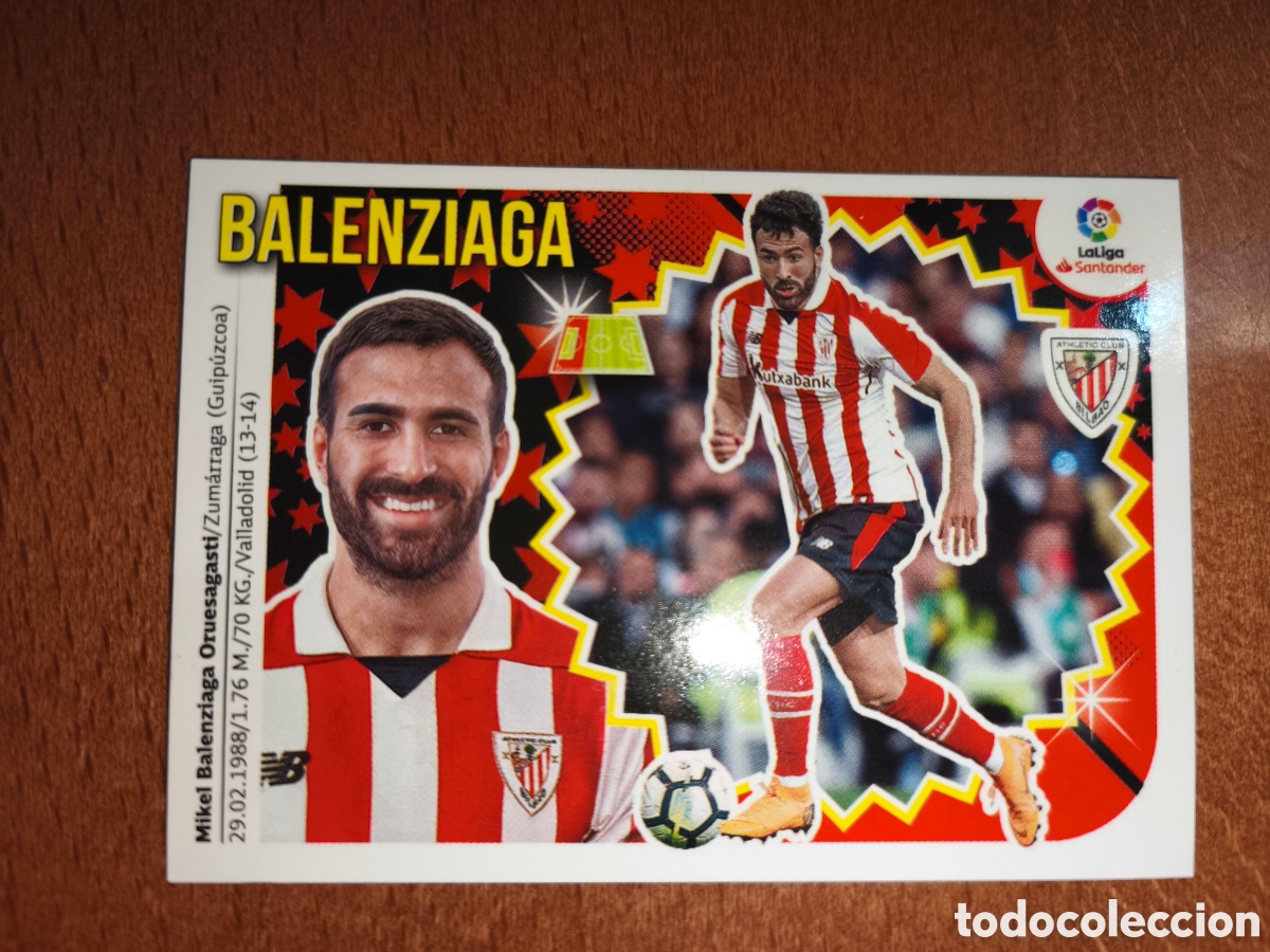 Fu&szlig;ball-Sticker: Balenziaga n&deg;7 liga este 18/19 Athletic Club