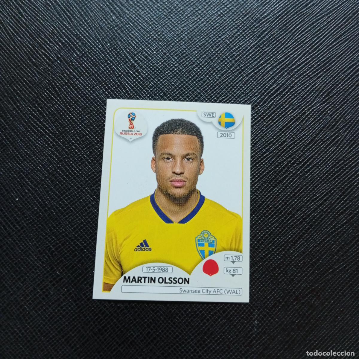 Fu&szlig;ball-Sticker: 478 MARTIN OLSSON SUECIA PANINI MUNDIAL RUSIA 2018 CROMO FUTBOL 18 - SIN PEGAR - CJ2 .