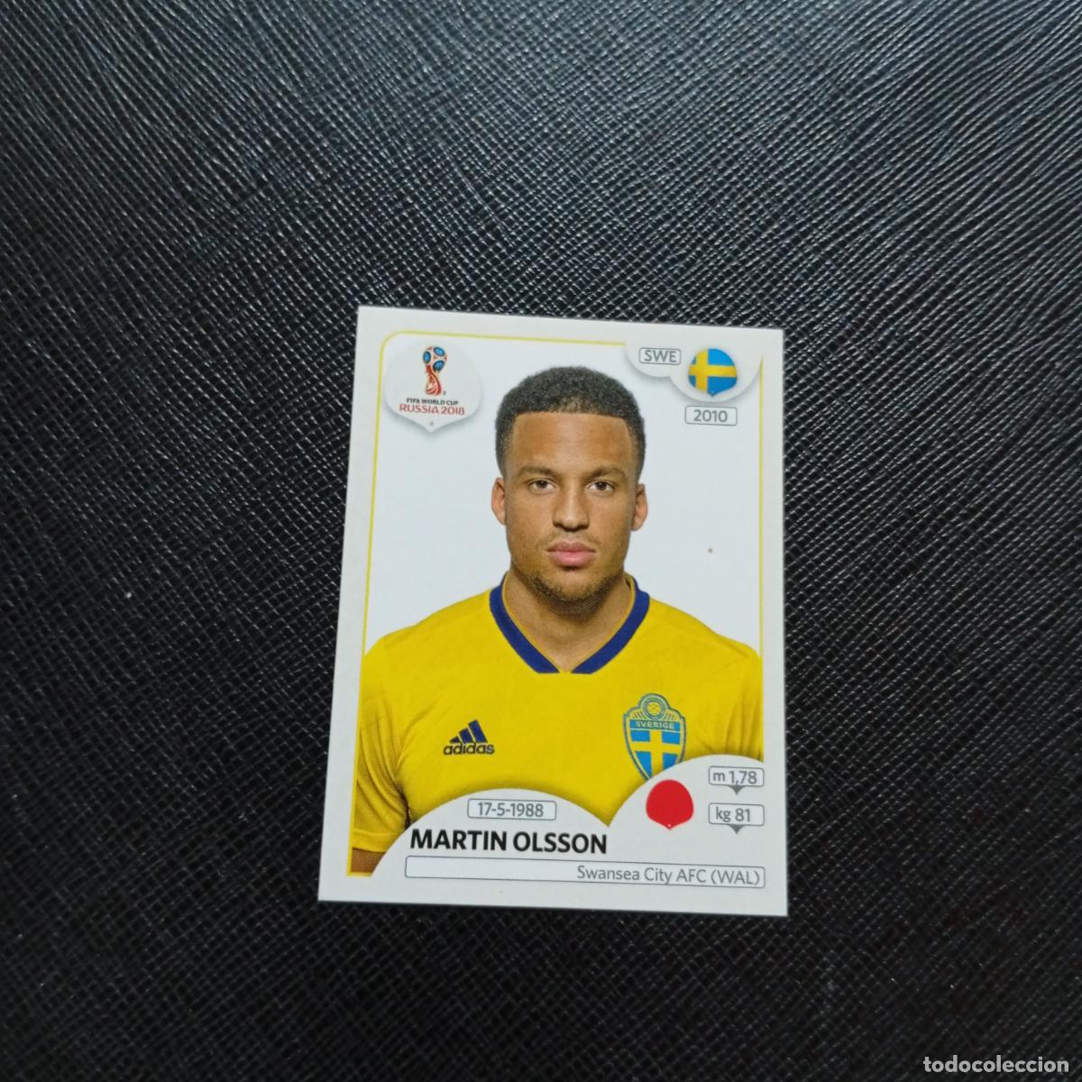 Fu&szlig;ball-Sticker: 478 MARTIN OLSSON SUECIA PANINI MUNDIAL RUSIA 2018 CROMO FUTBOL 18 - SIN PEGAR - CJ2 .