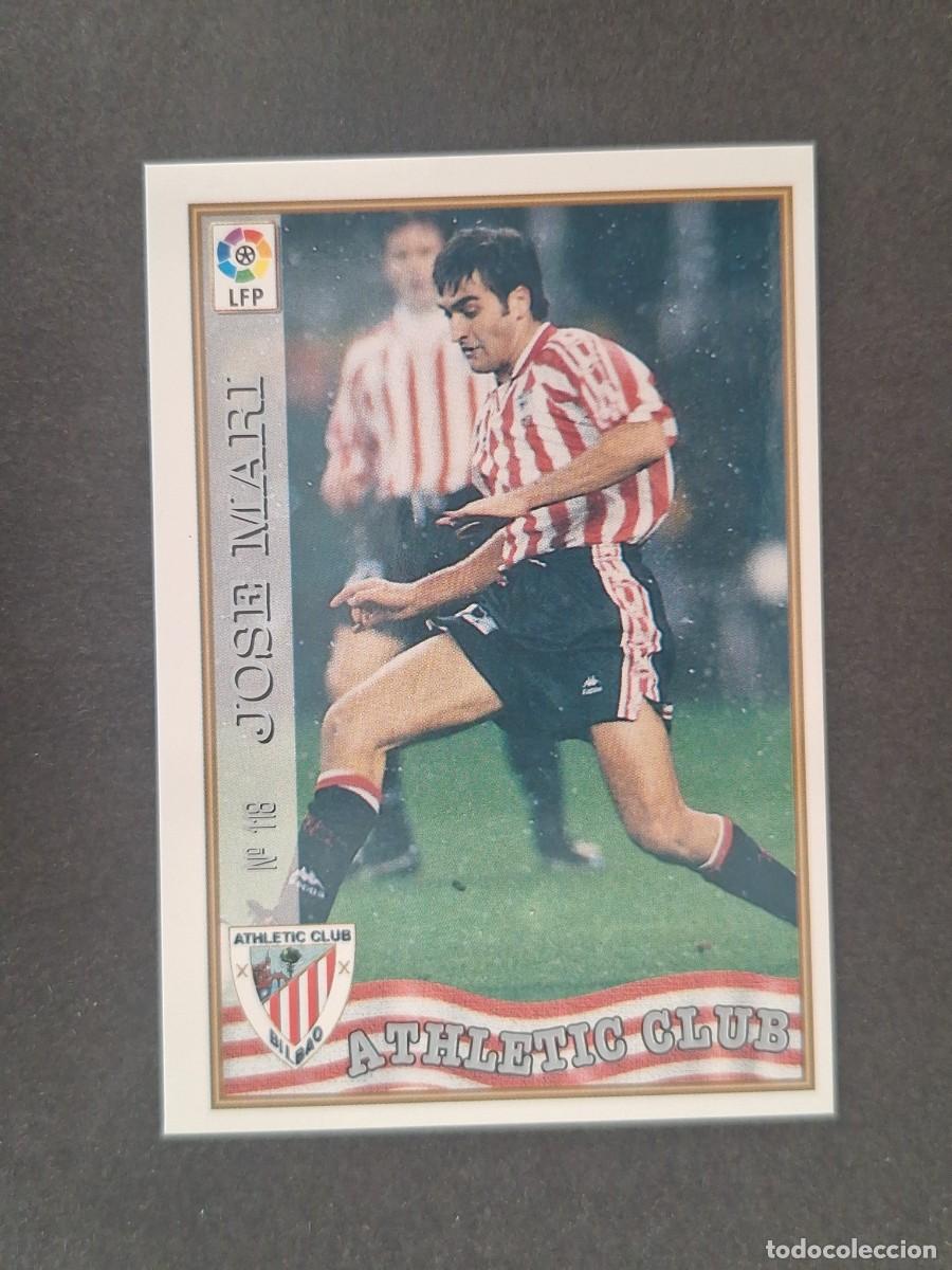 Fu&szlig;ball-Sticker: L1 JOSE MARI ATHLETIC DE BILBAO 118 MUNDICROMO LAS FICHAS DE LA LIGA 1997/1998 97 98