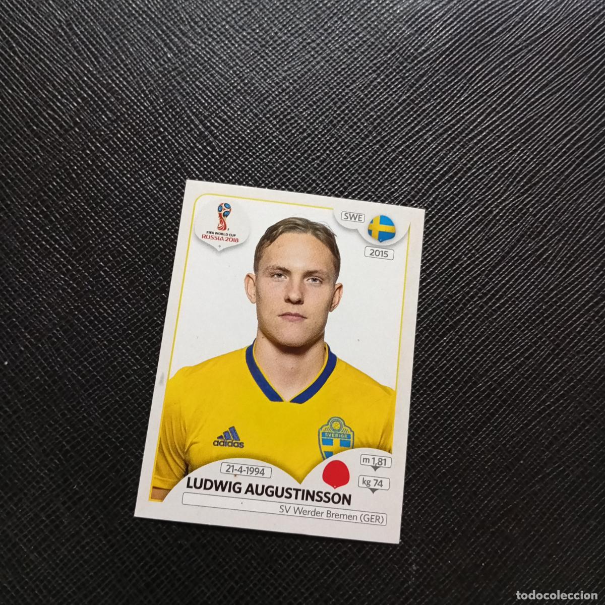 Fu&szlig;ball-Sticker: 479 AUGUSTINSSON SUECIA PANINI MUNDIAL RUSIA 2018 CROMO FUTBOL 18 - SIN PEGAR - CJ2